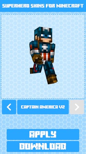 Superhero Skins for Minecraft PE