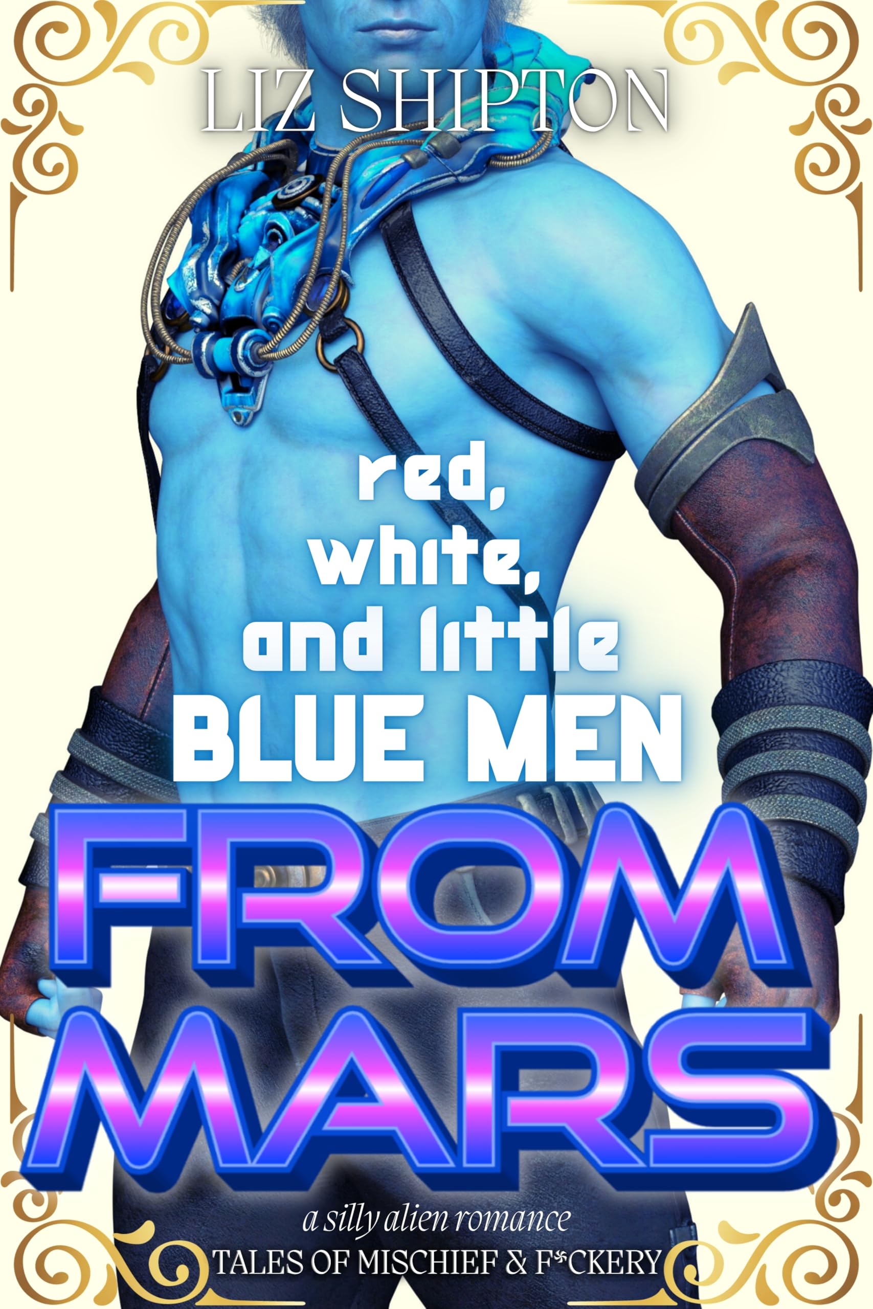 Cover of Red, White, and Little Blue Men from Mars