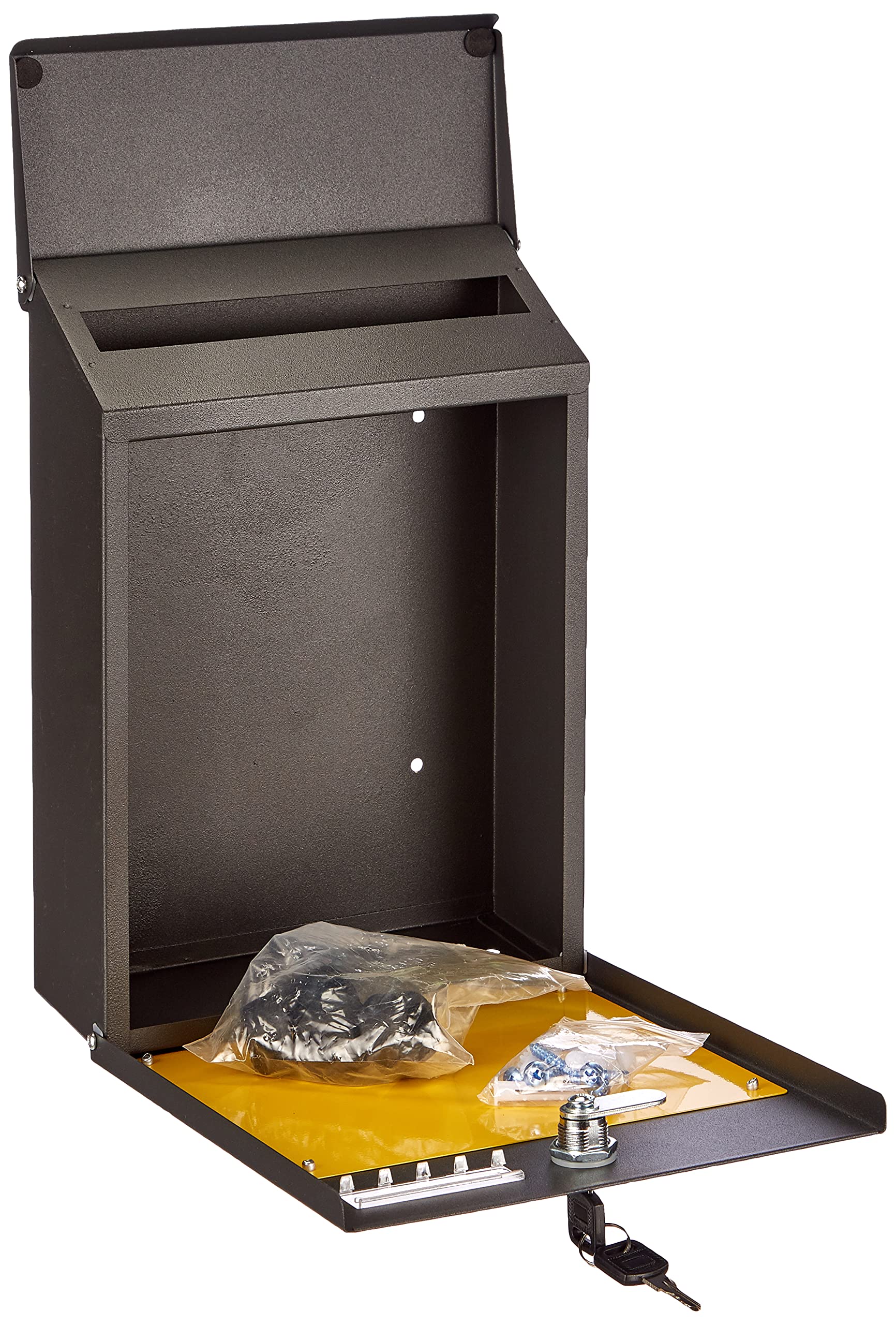 Blinky 27298-20 - Sun Depósito Cartas Para El Acero, 21X8.5X30, Negro