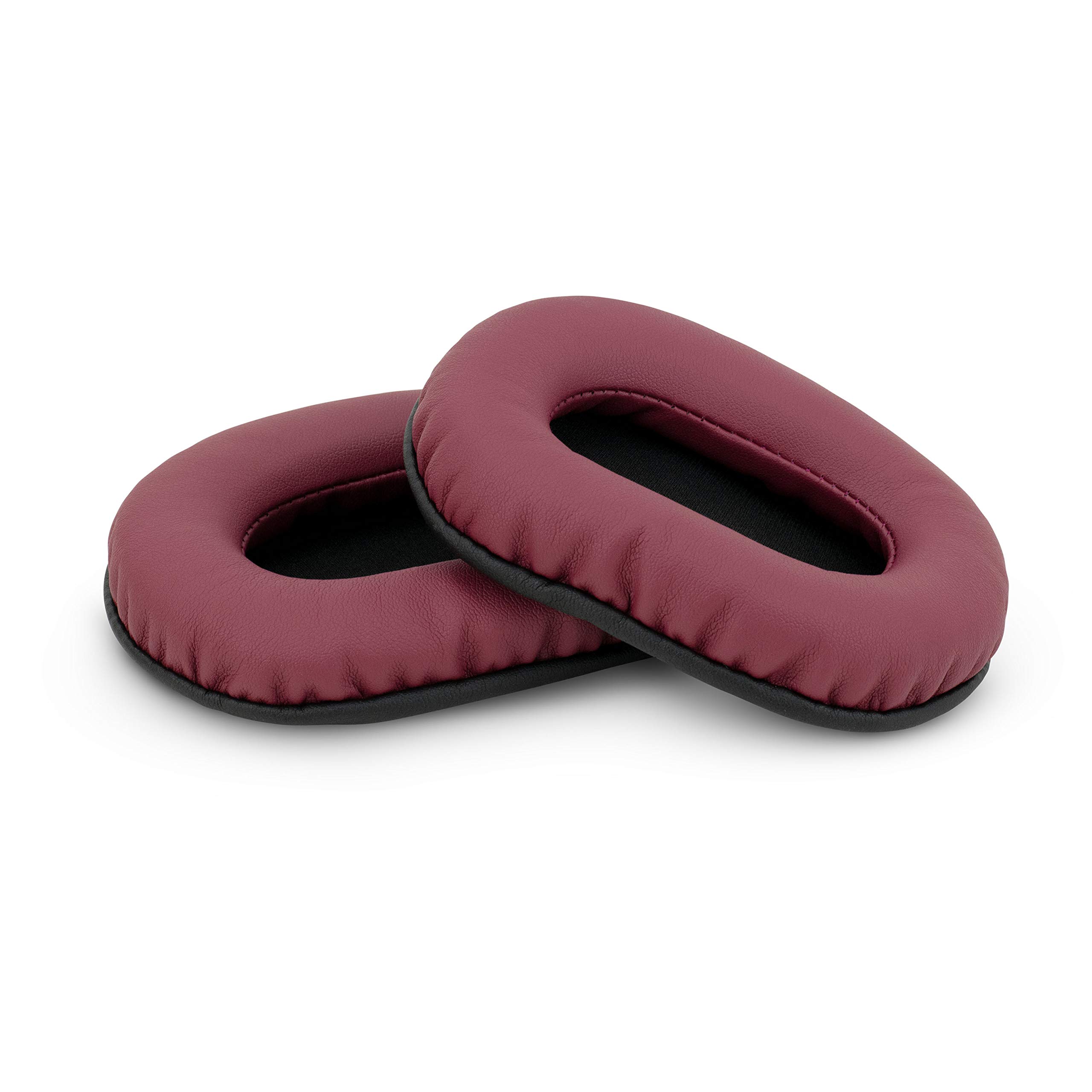 Brainwavz Coussinets de Rechange en Mousse à mémoire de Forme pour Sony MDR 7506, V6, CD900ST Rouge foncé