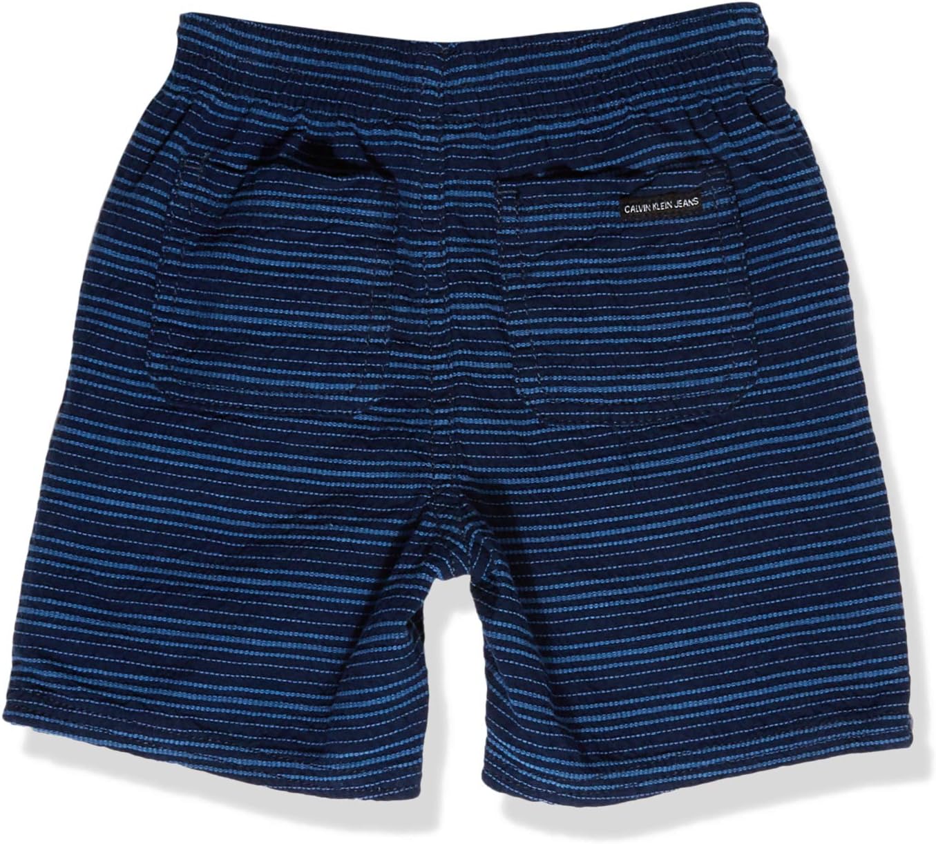 Calvin Klein baby-boys 2 Pieces Shorts Set 24 Months Yellow/Navy