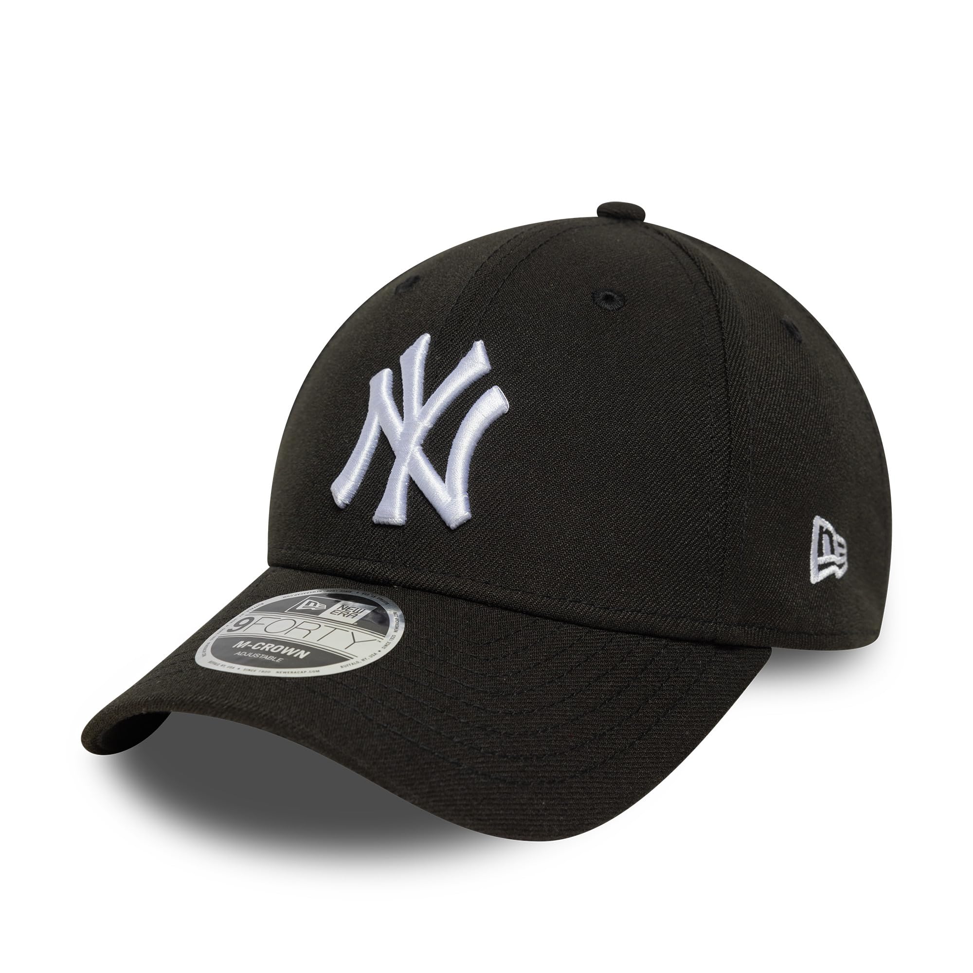 New Era Adult's 9Forty MLB M Crown New York Yankees Baseball Cap Hat Black