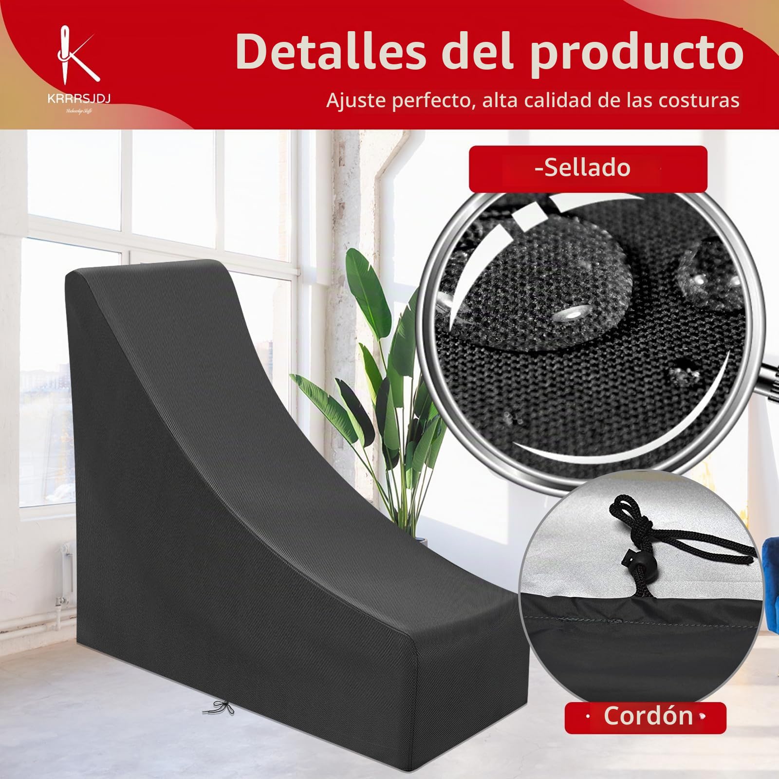 Funda para Eliptica Impermeable, Cubierta de la Máquina Elíptica de la Protección Anti Viento, Máquina Elíptica Cover con Cordón,Tela Oxford 210D Prueba de Polvo (140*65*60/165cm,Negro)