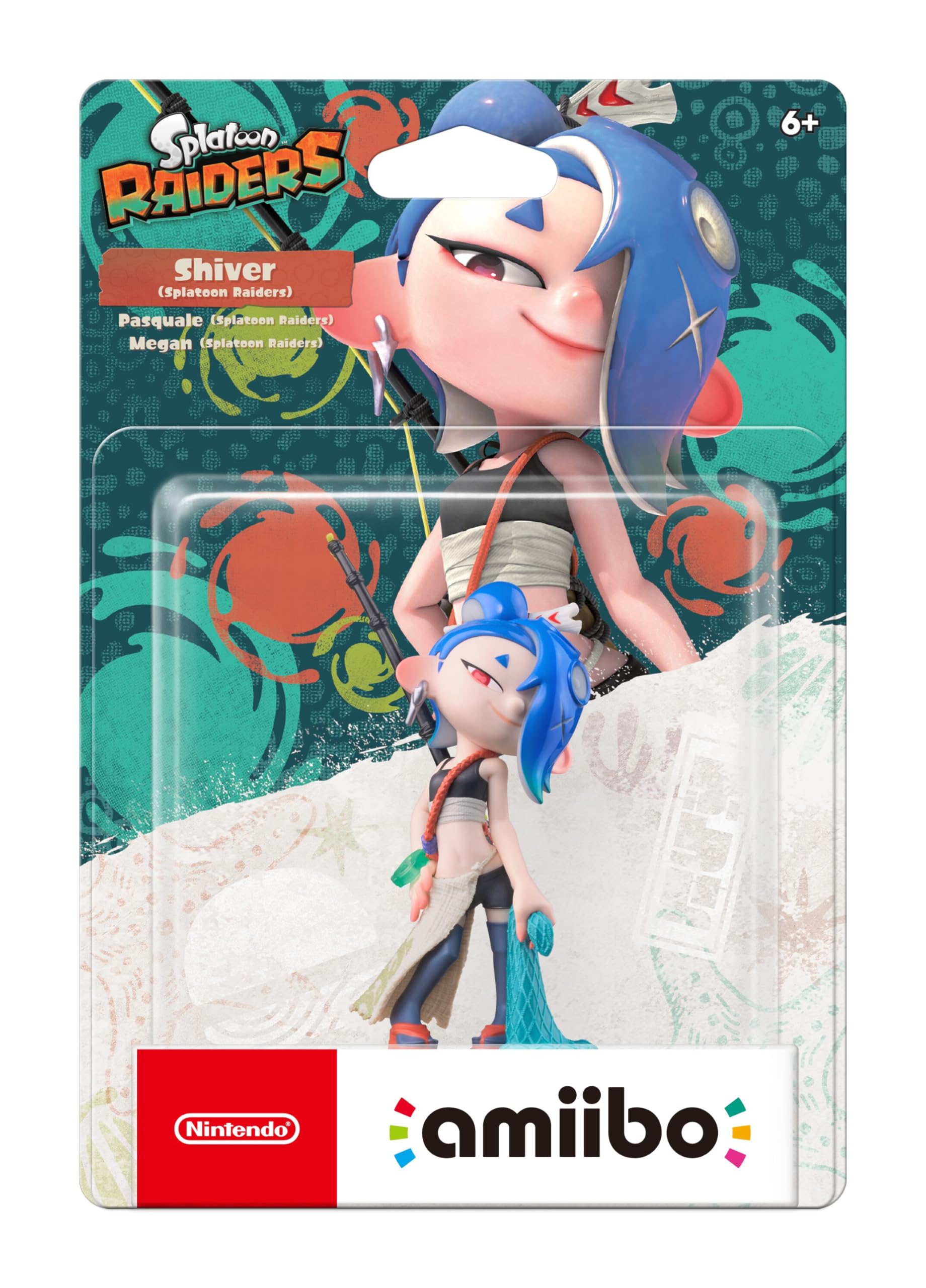 Amazon.com: amiibo™ - Shiver - (Splatoon™ Raiders) : Video Games