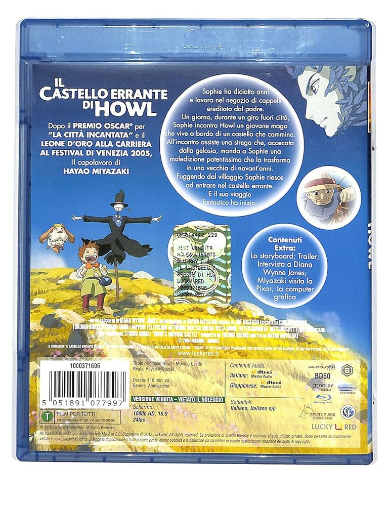 ハウルの動く城（イタリア語版）　Il Castello Errante Di Howl (Disco Singolo) wgteh8f Amazon.co.jp: ハウルの動く城(イタリア語版) Dettagli prodotto