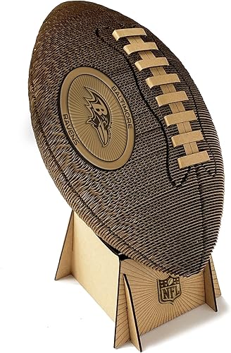 Littlearth NFL - Cartón de fútbol 3D unisex para adultos