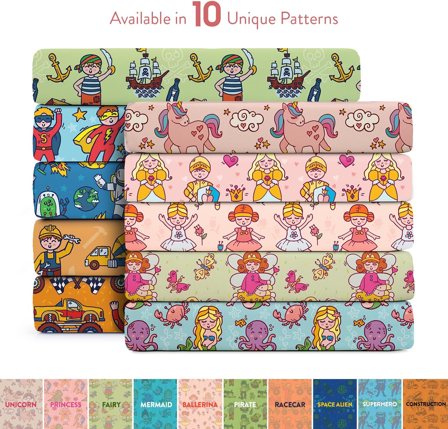 Tafts 100% Viscose Fitted Crib Sheets, Girls, Boys & Unisex, 8 Inch Deep Pocket, Standard Crib & Toddler Mattress, Cooling, Soft, 360 Elastic, Guarantee (2PACK, 28 x 52 Ballerina)