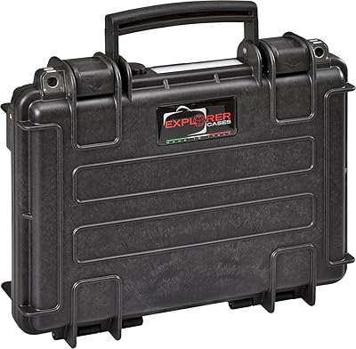 Explorer Cases Explorer Handgun Case 3005B, Black, Single Pistol