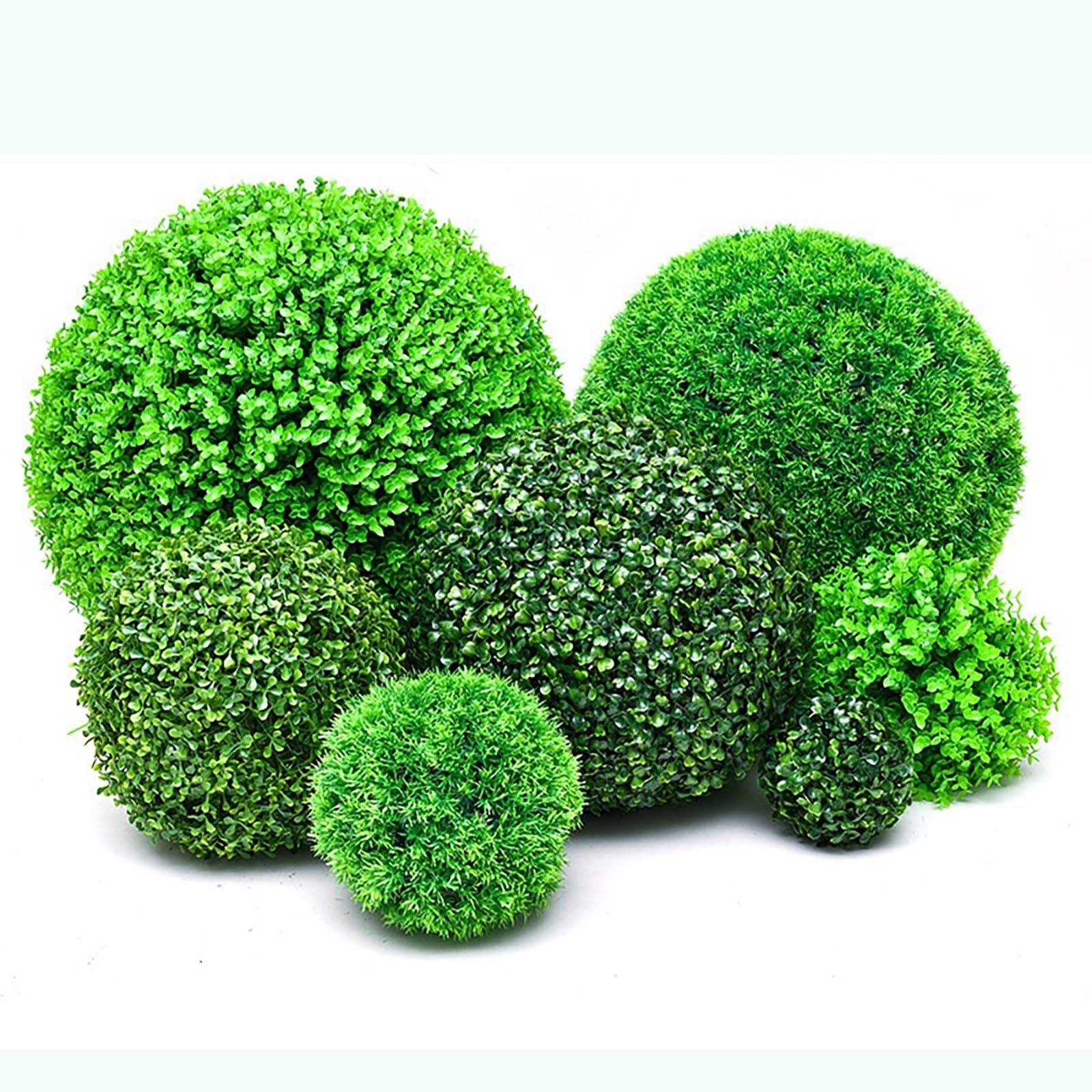 Boule Topiaire De Plante Artificielle, Fausses Boules Décoratives pour Arrière-Cour,Mariage Et Décoration De Maison, Accessoires De Photographie(Outer Diameter 40 cm)