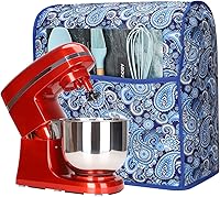 Vista 17 de Funda para batidora de pedestal, diseño hortensias, compatible con batidoras KitchenAid y Hamilton de 5 a 8 cuartos de galón, decoración