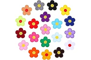 Flower Iron On Patches for Clothing