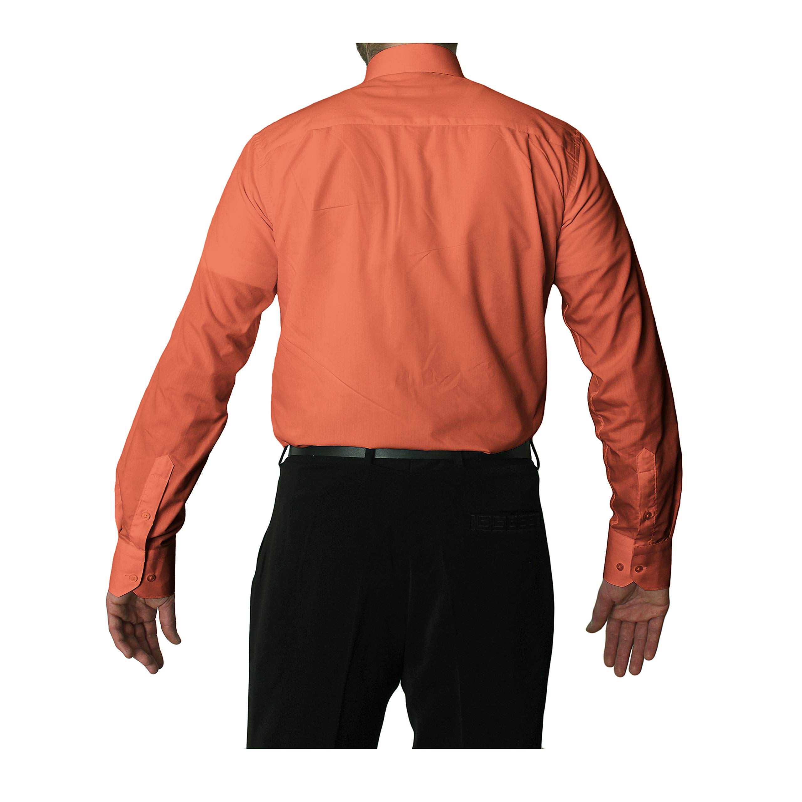 Camicia da uomo senza stiro, colletto classico, camicia da uomo, a maniche lunghe, colori assortiti