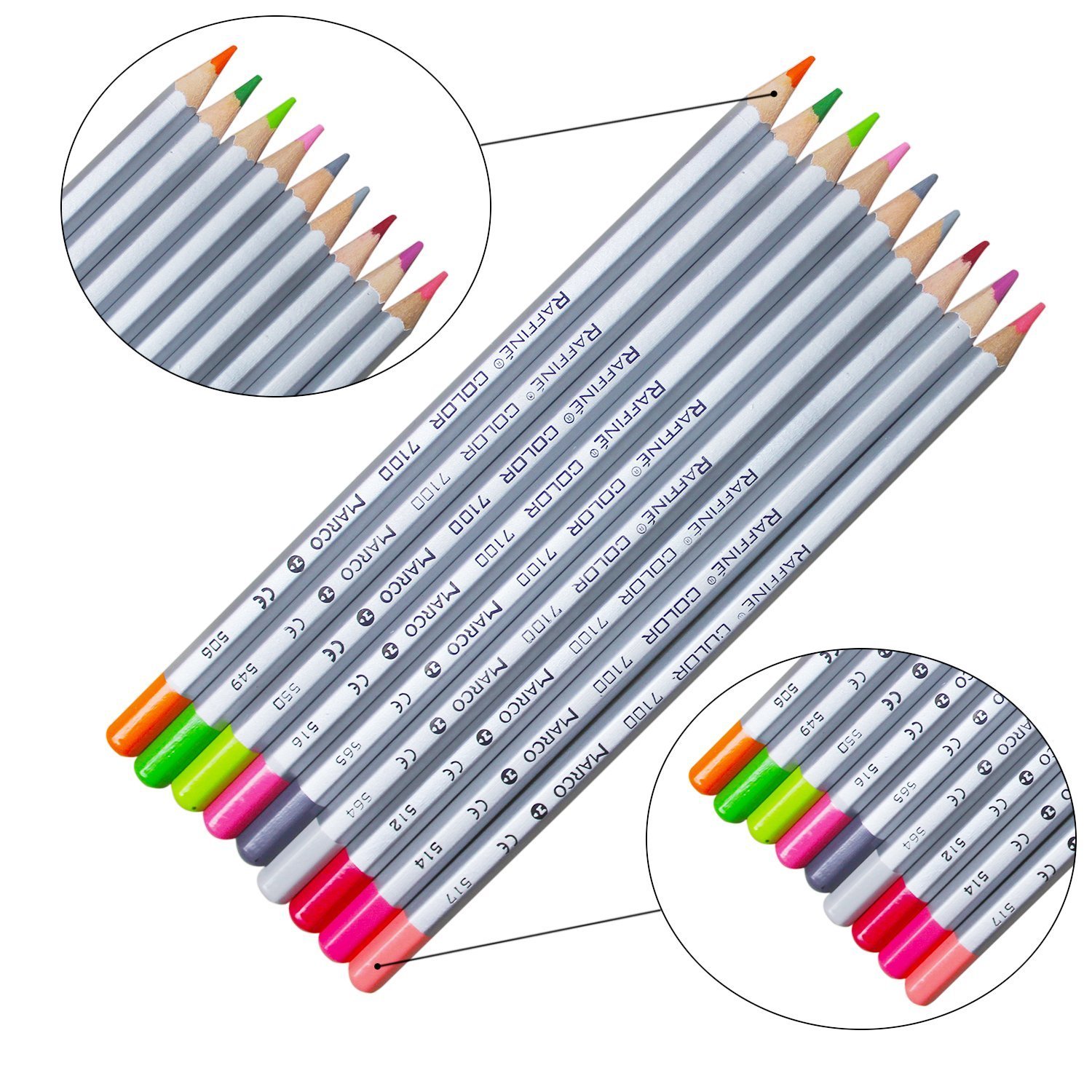 Amazon.co.jp: Niutop 72色鉛筆 アートワークスケッチ 秘密花園の本