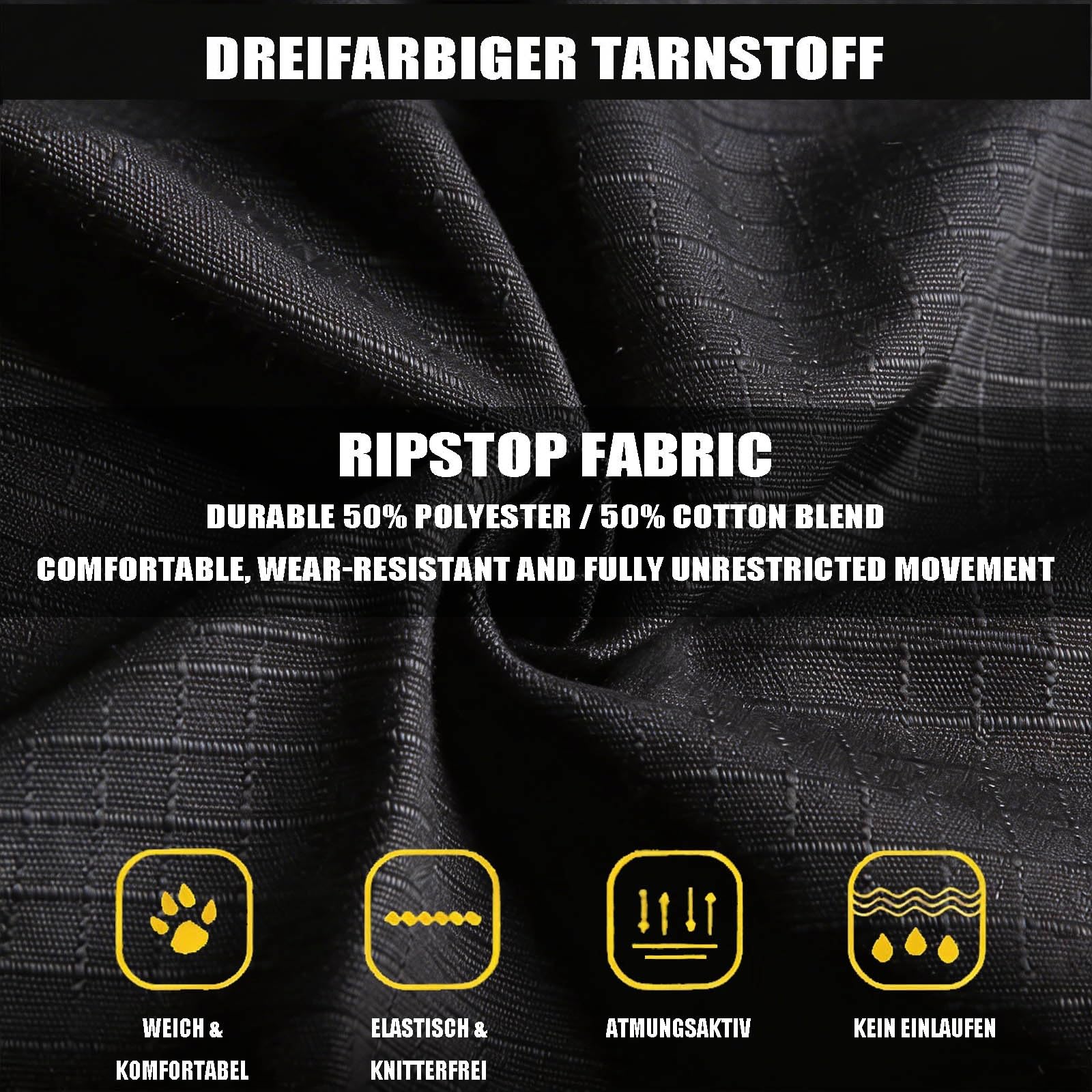 Russischer Camouflage-Taktikanzug, Taktische Hosen-Kampfjacke für Herren, Winddichter Frühlings- und Herbstmantel, für Die Airsoft-Paintball