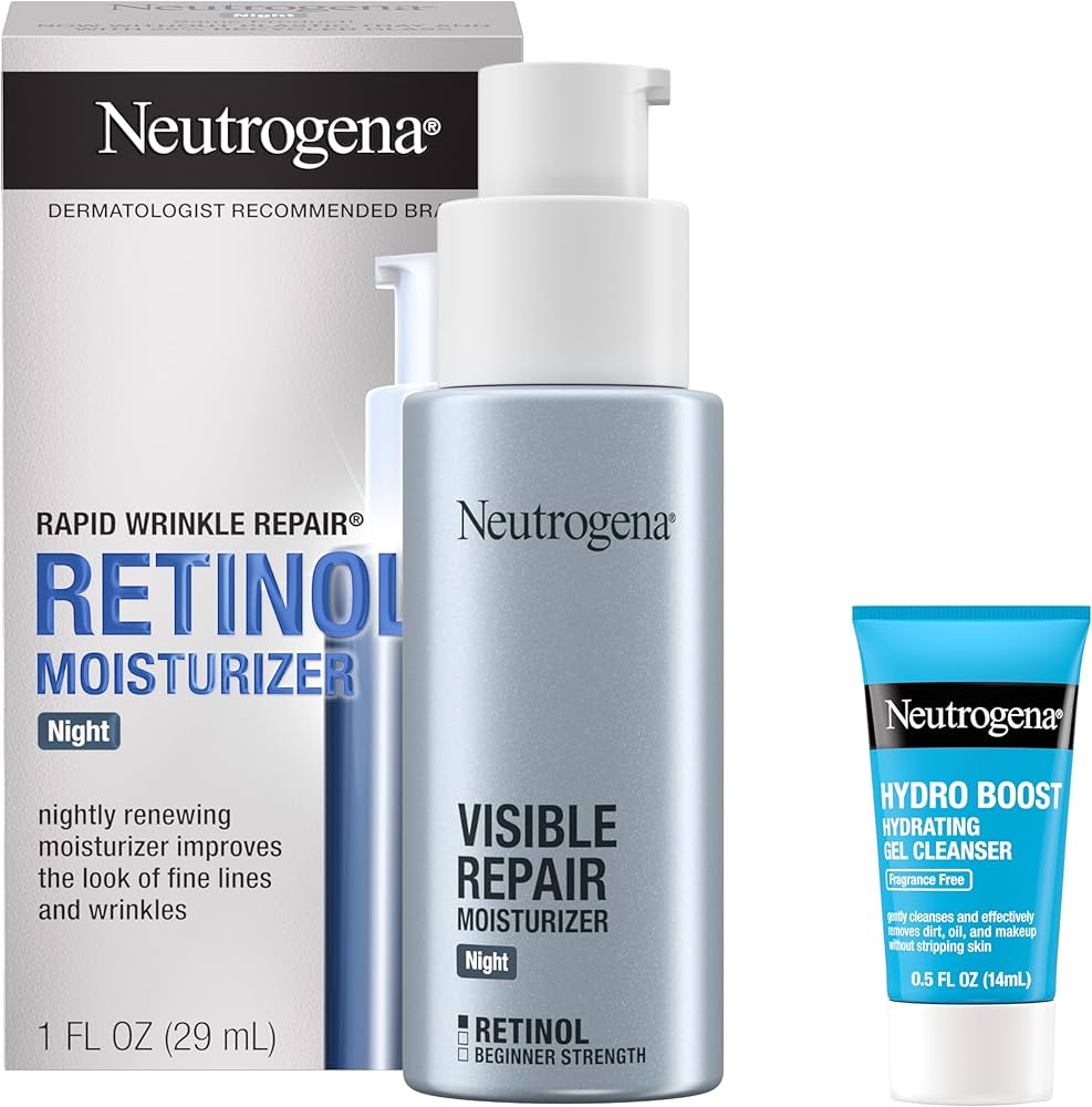 Neutrogena レチノールフェイスクリーム　各種 Amazon.com: Neutrogena Rapid Wrinkle Repair Retinol Face