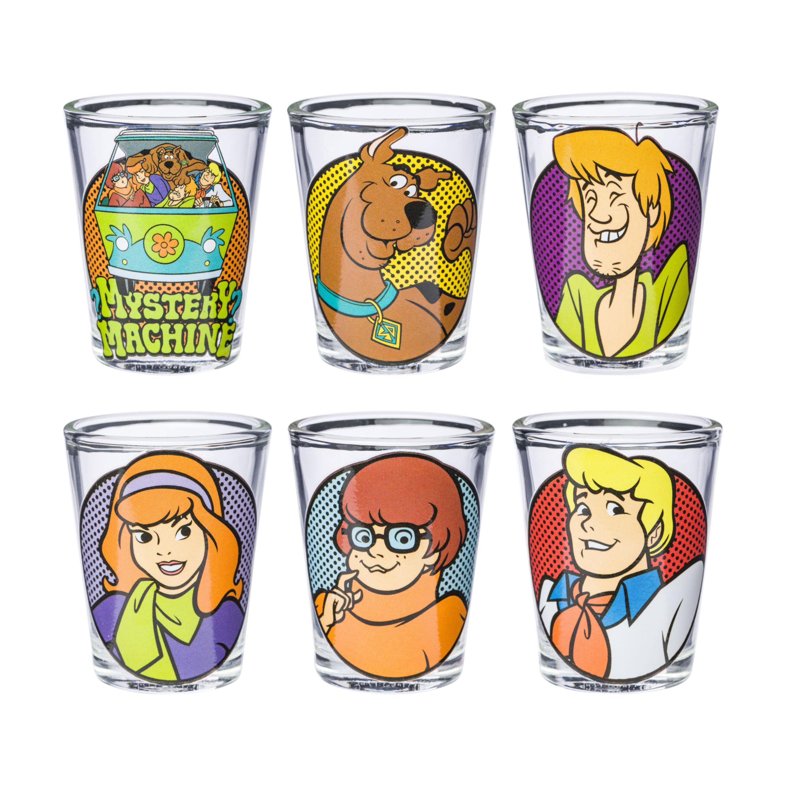 Scooby Doo mini verres evitez les verres ternes avec ce kit Silver Buffalo 42,5g