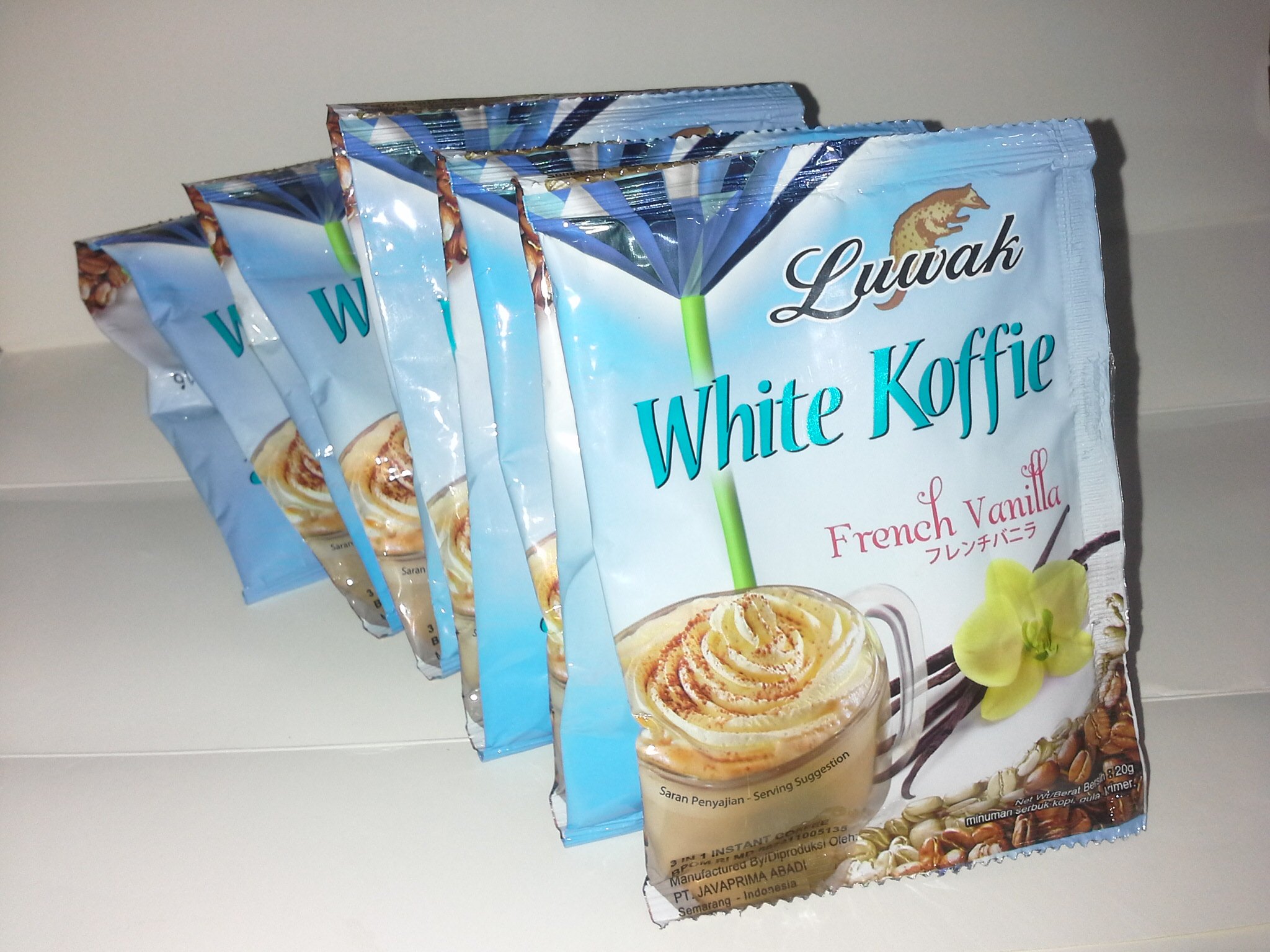 Amazon.com : Kopi Luwak White Koffie (3 in 1) Instant Coffee
