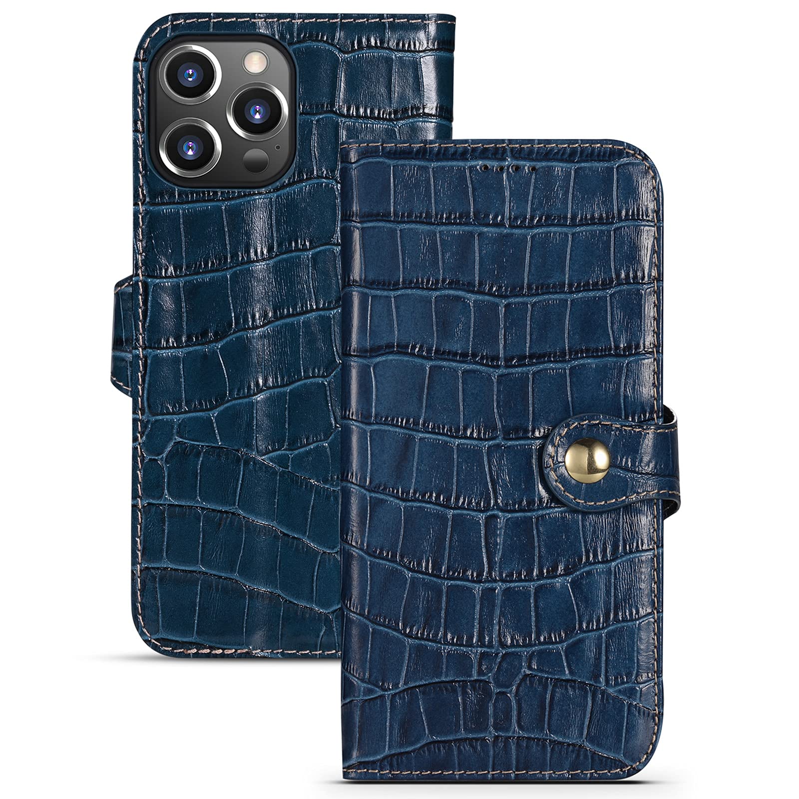 ♪　iPhone Pro Max 6.7インチ　ネイビー 手帳型 ネイビー iPhone13pro max 手帳型 ネイビー 6.7インチ