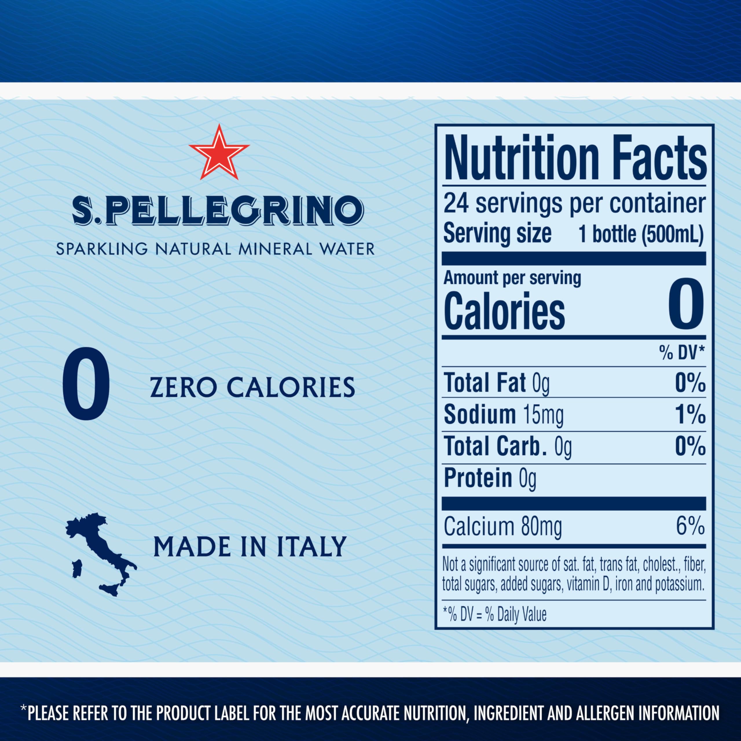 San Pellegrino 50cl (pack de 24)