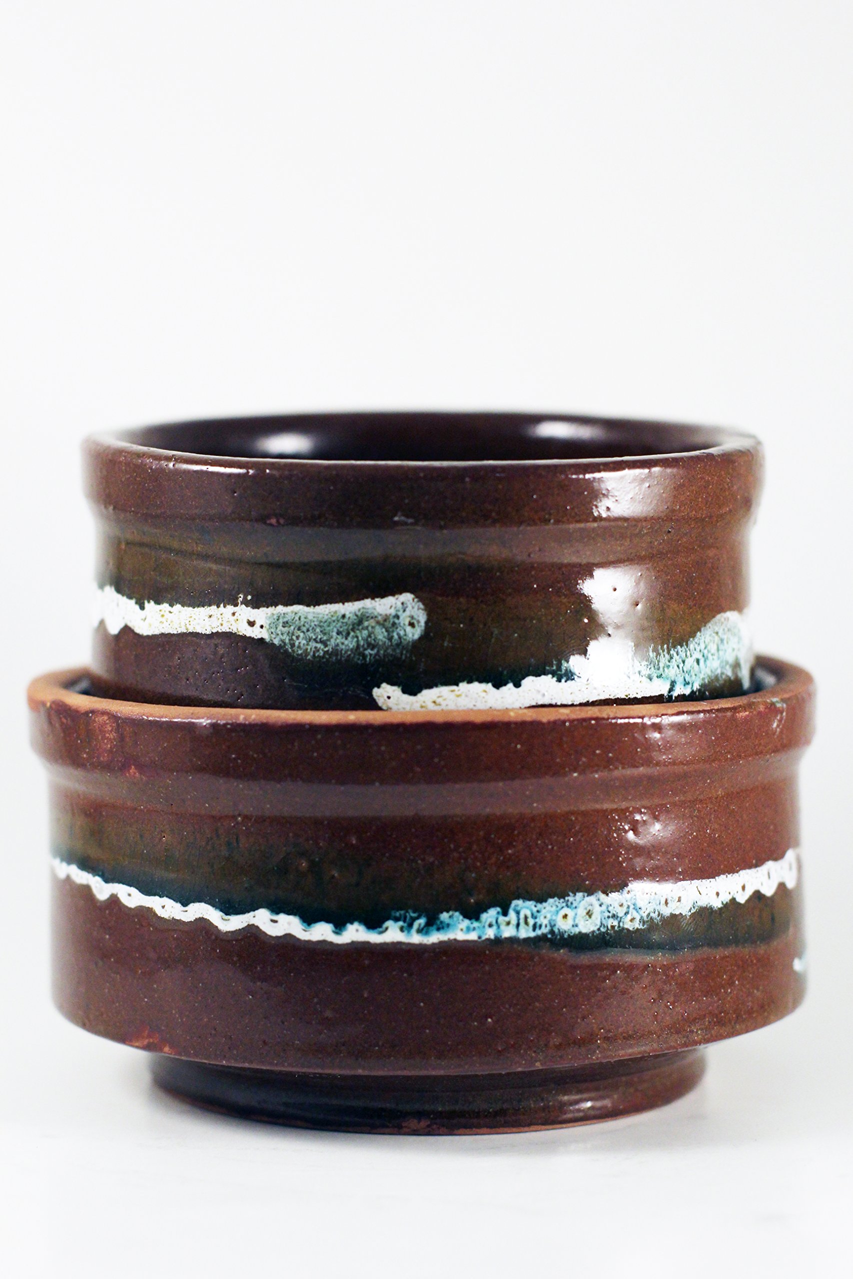 Ceramic Tajeen Brown 3 Pieces