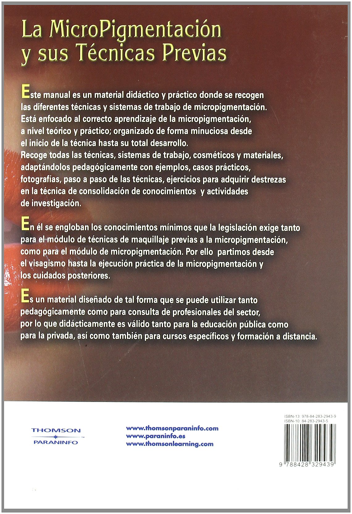 La micropigmentación y sus técnicas previas (Imagen Personal)