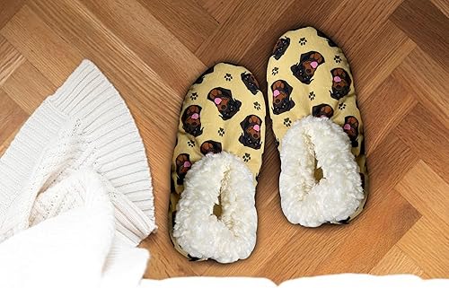 Miniatura 2 de Comfies Pantuflas Acogedoras pantuflas de sherpa para mujeres y hombres Zapatos de interior Regalos para amantes de las mascotas Parte inferior