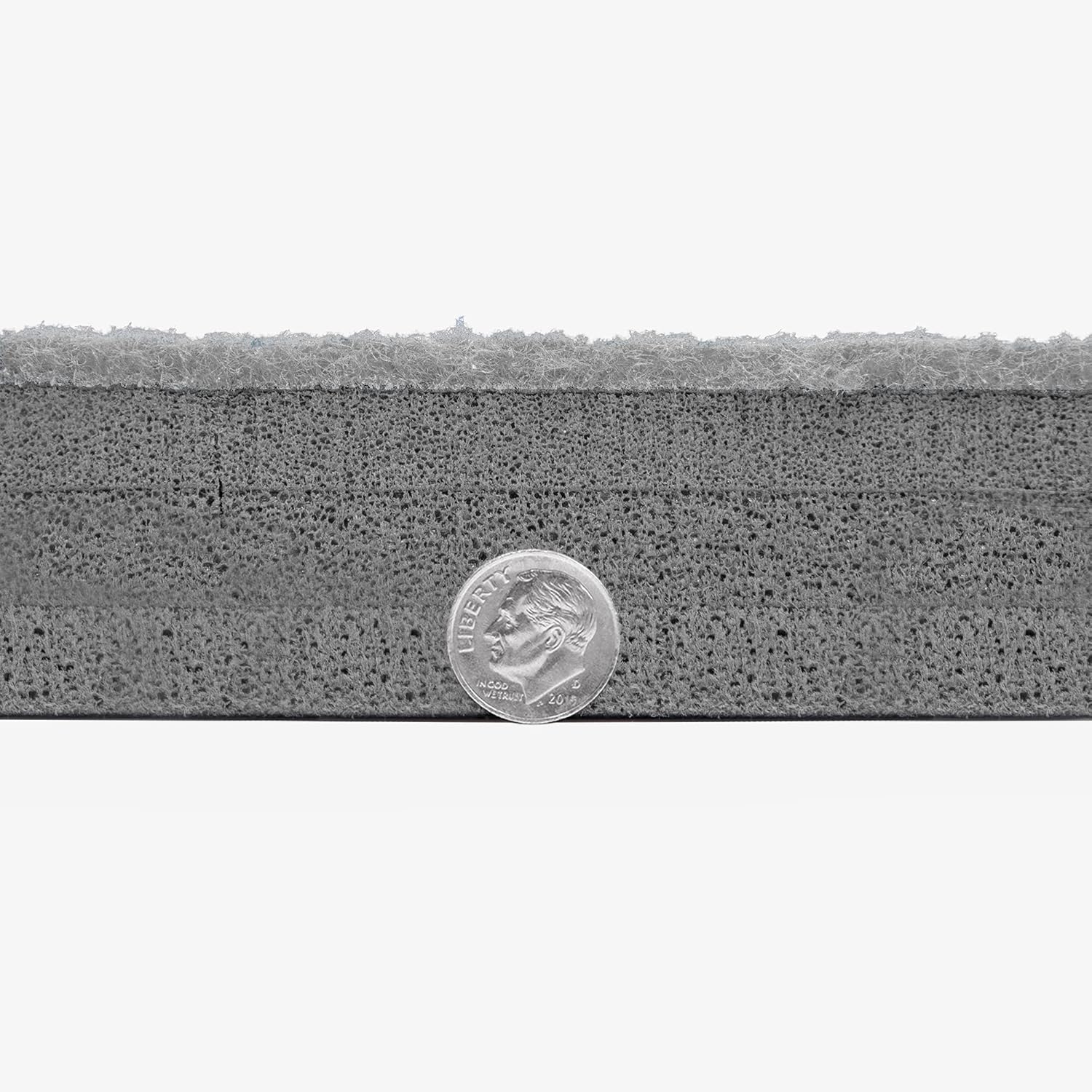 FlooringInc's Rollout Carpet Top Cheer Mat, Perfect as a Gymnastics Mat, Tumbling Mat or Portable Cheerleading Gym Mats for Home Workouts and Practice