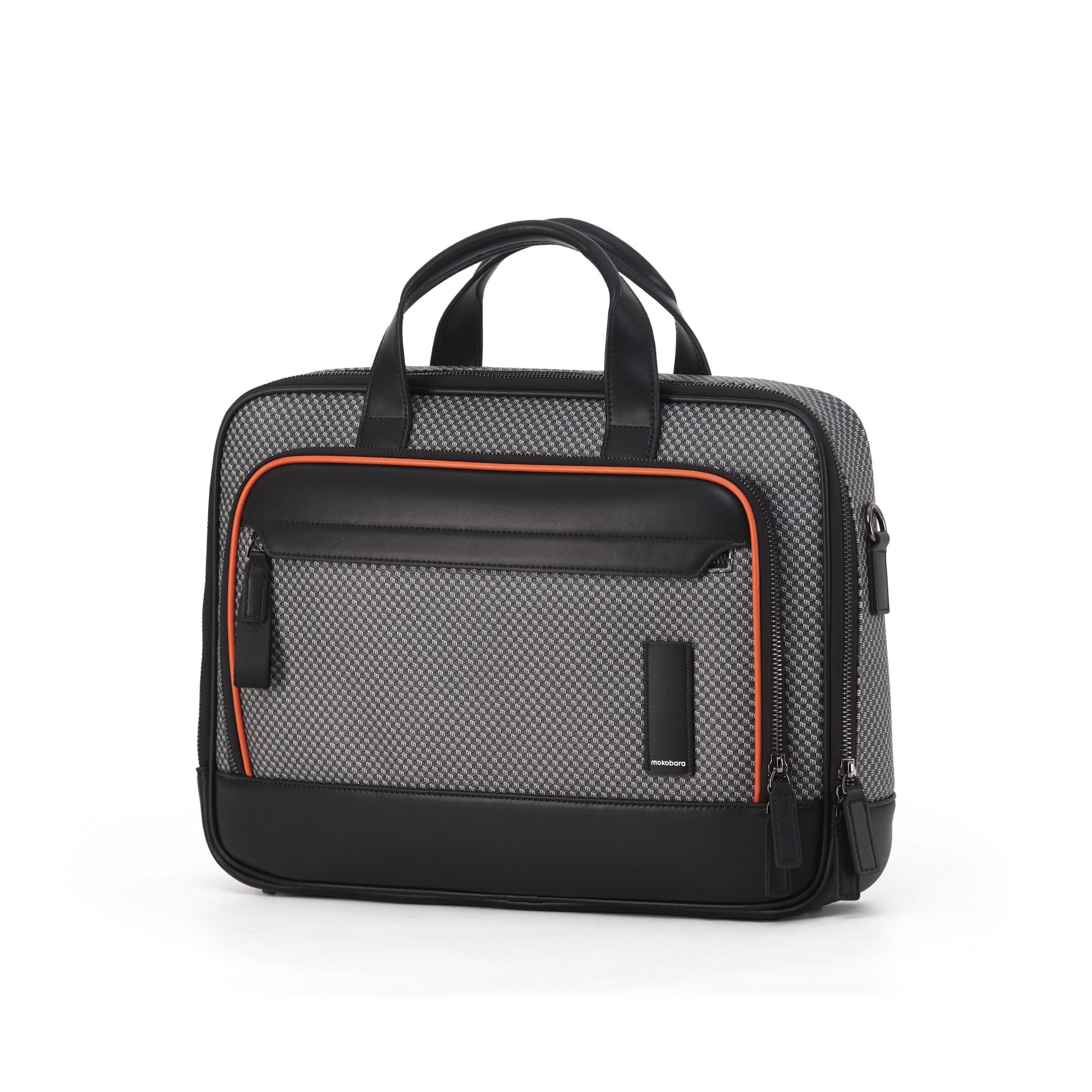 The Bass Briefcase | Laptop Briefcase Fits Laptops Up To 15.6 Inch | Adjustable Padded Shoulder Strap & Trolley Sleeve | Ideal For Work & Business Travel-image-5