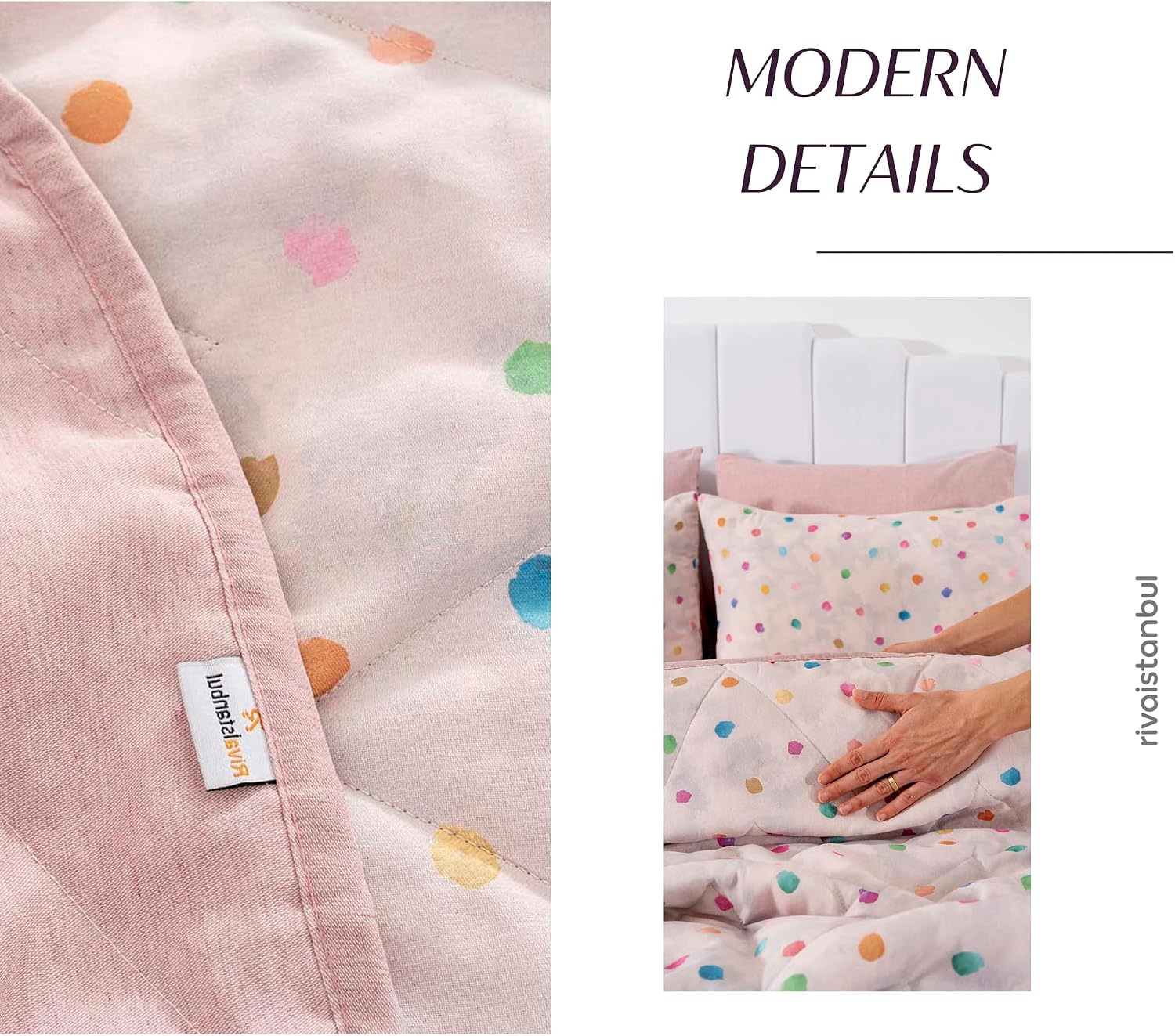 7-Piece 100% Cotton Bedding Set with Bedspread, Duvet Cover, Flat Sheet & Pillowcases | Oversized Cotton Bedspread Set for Bedroom & Everyday Use