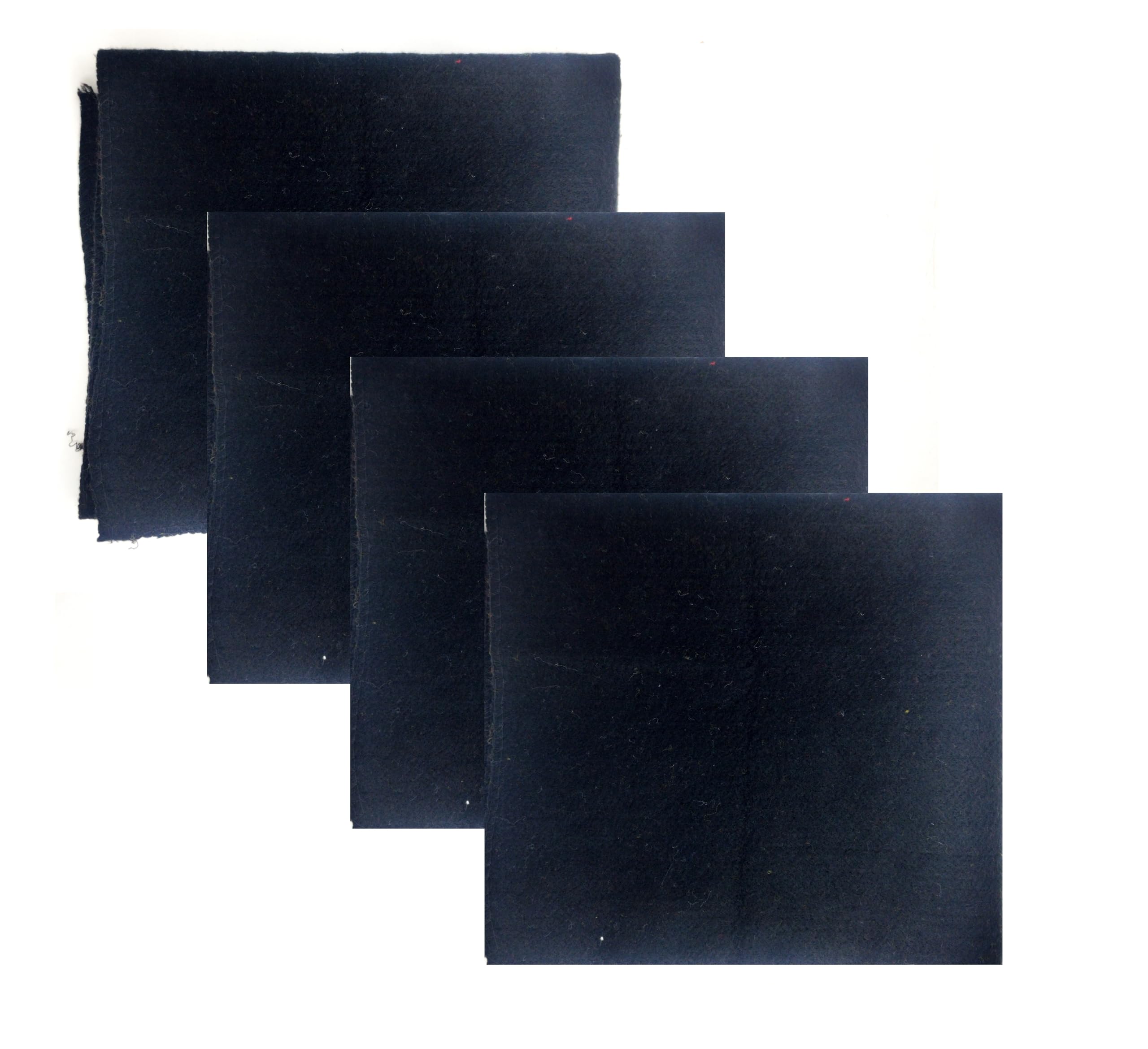 Premium Black Woolen Aasan - (Pack of 4) Woolen Handcrafted Perfect Mat for Meditation & Prayers - Soft, Comfortable (Size 24 x 30 Inch) PATITPAVAN-image-29