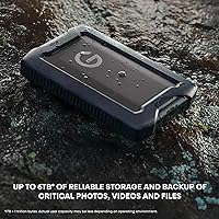 Vista 2 de SanDisk Professional G-Drive ArmorATD - Disco duro externo portátil resistente y duradero, USB-C, USB 3.2 Gen 1 - SDPHE1G-006T-GBAND