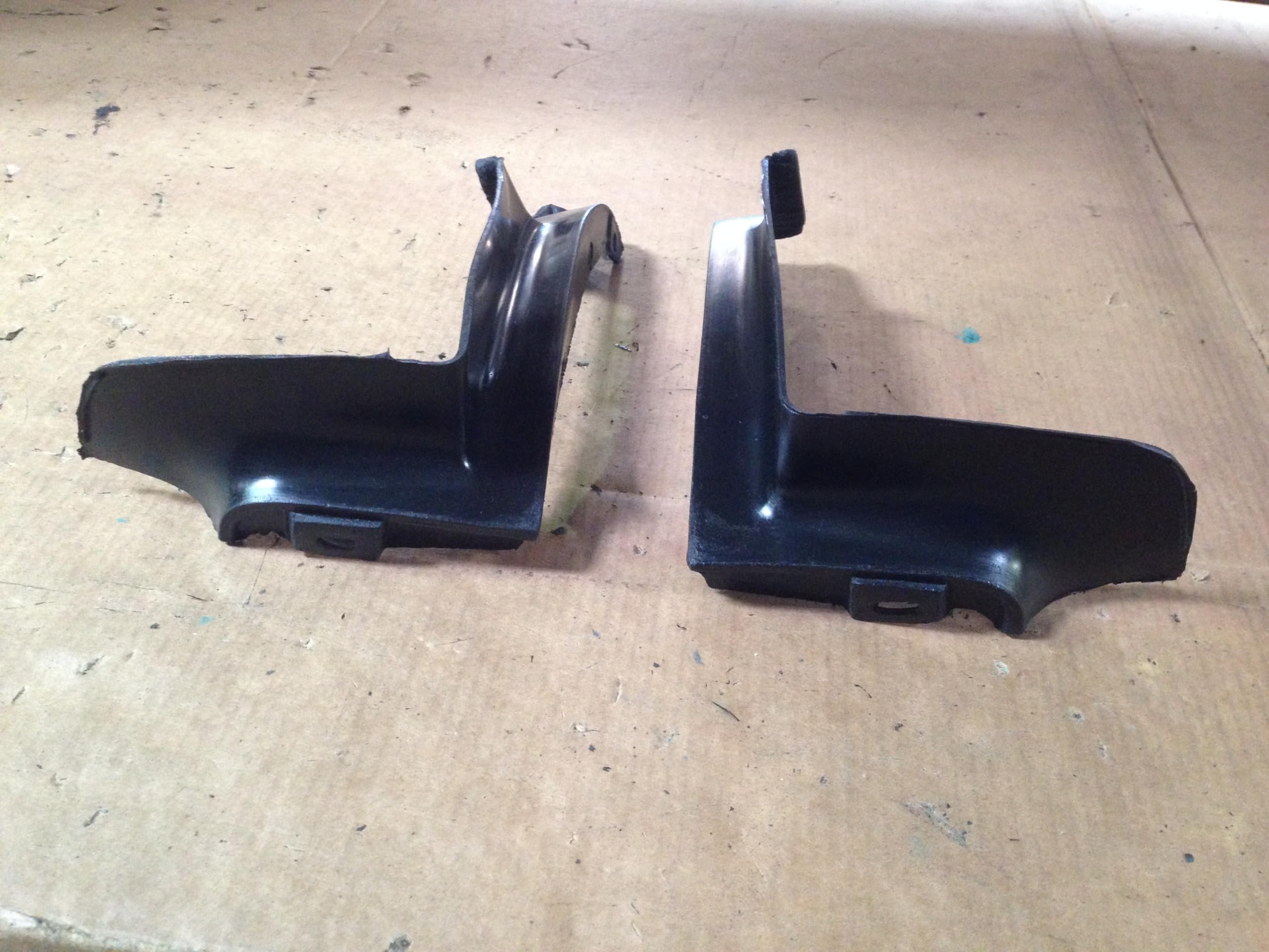 Bumper Fillers Front 1978-1987 El Camino Malibu Caballero Set of 2 Made of Polyurethane