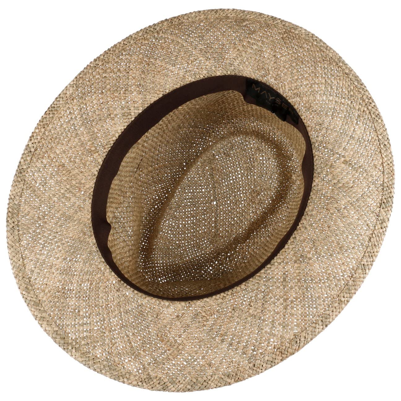 Mayser Sombrero de Paja Calas Mujer/Hombre - Made in The EU Outdoor Bogart Sol Verano Primavera/Verano