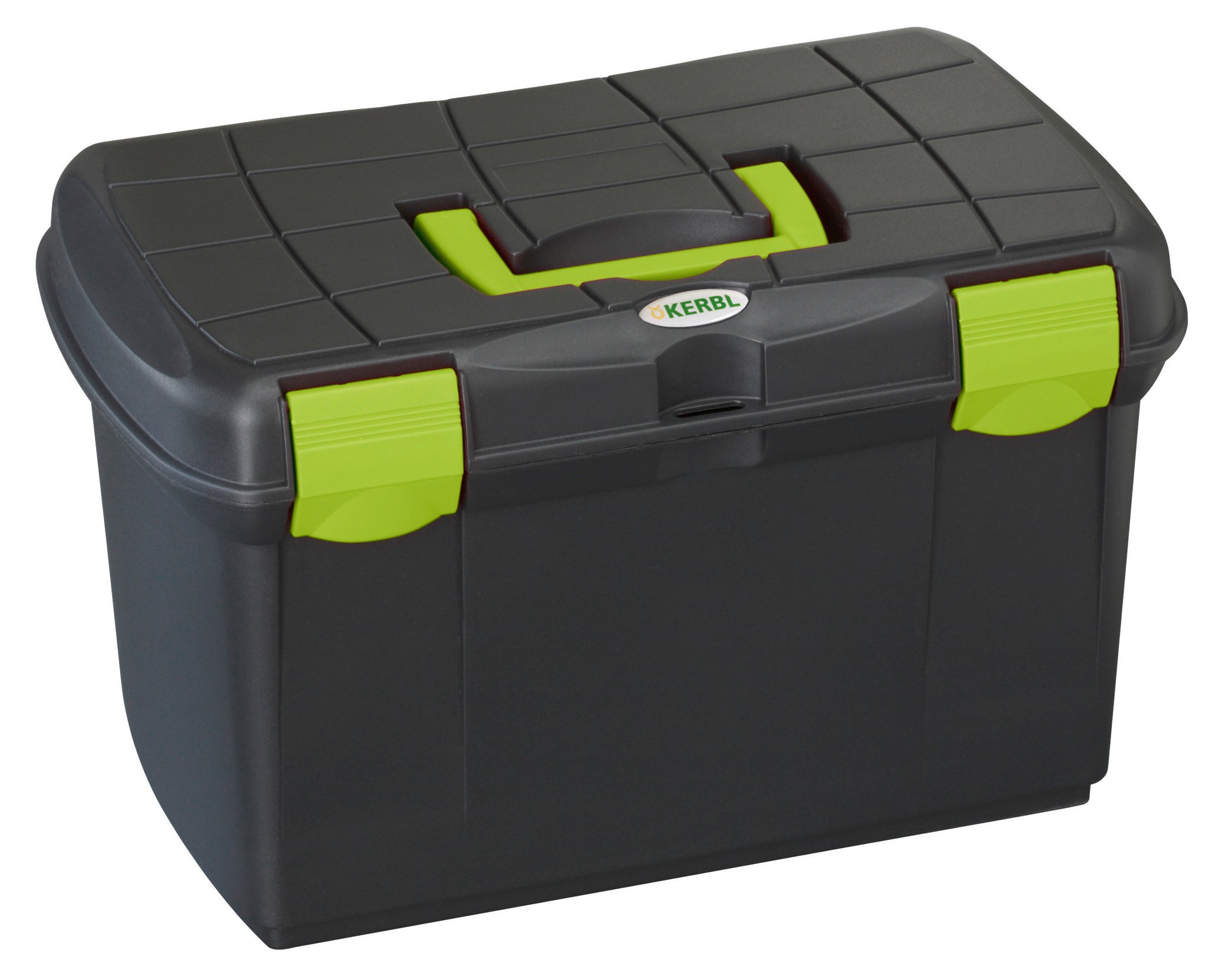 Kerbl Storage Box, Black/ Pistachio