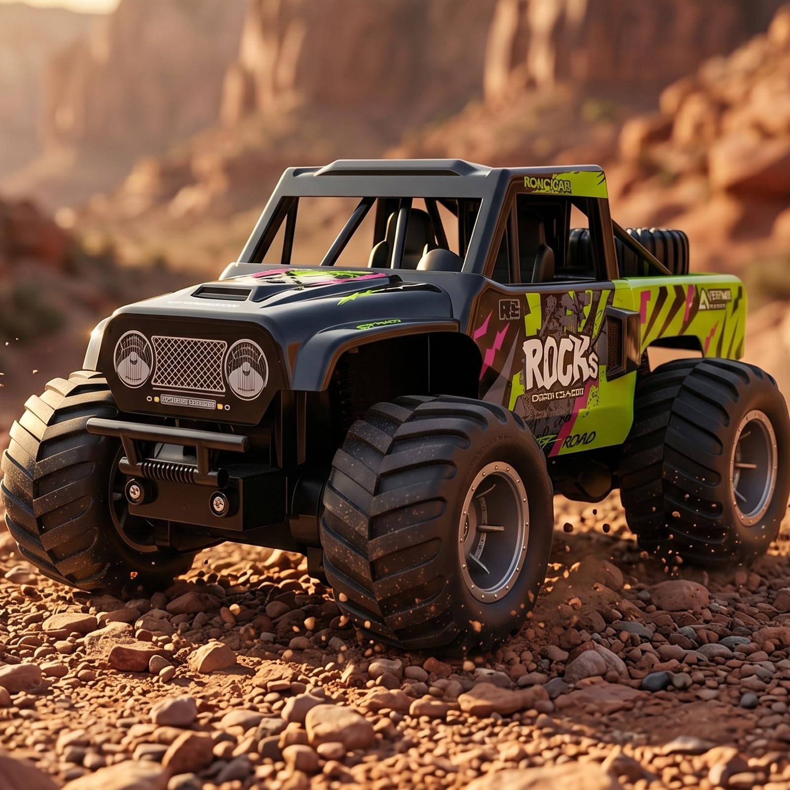 Amazon.com: KB KAIBO Q191 1:16 Amphibious Remote Control Car