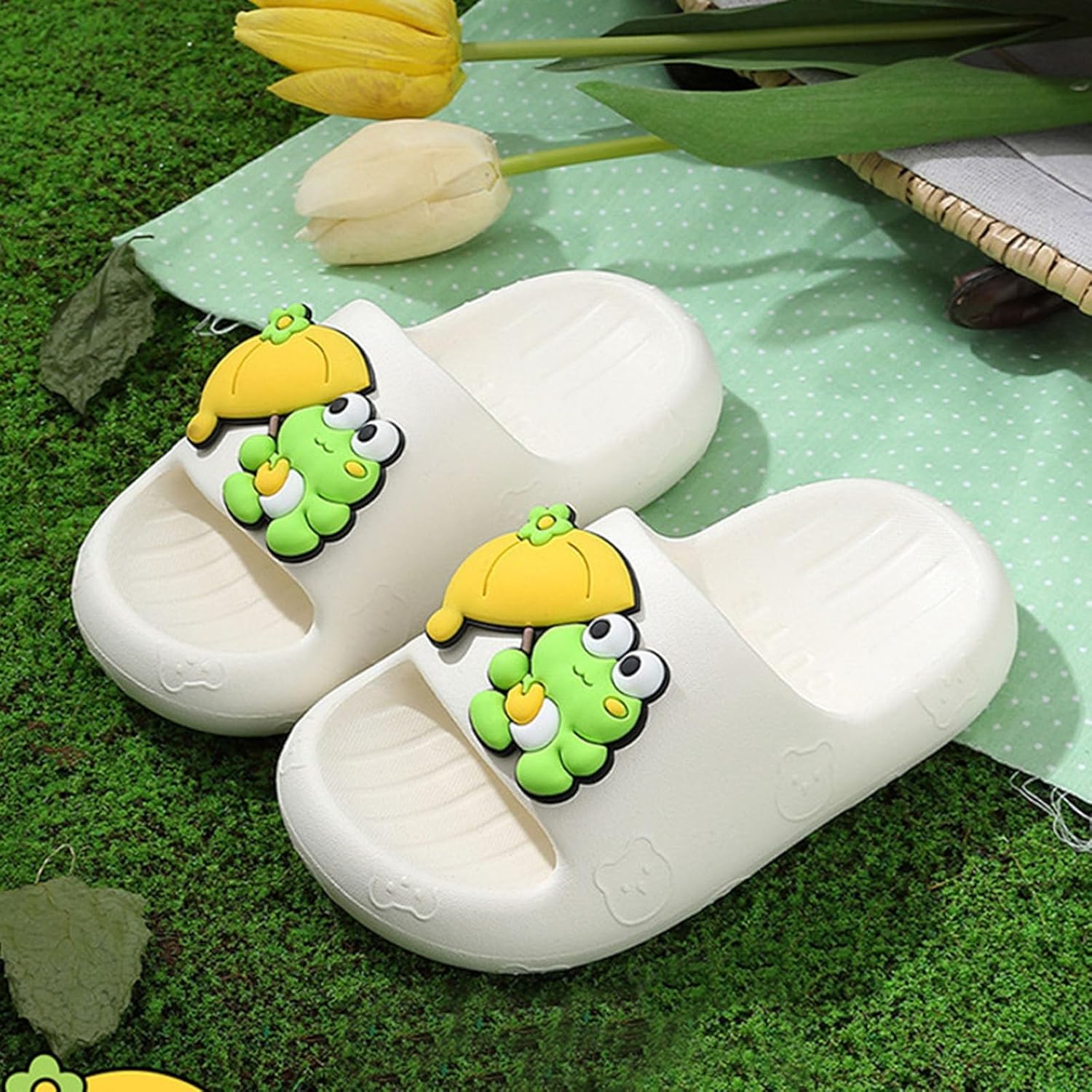 Toddler Slides Slipper Summer Unisex Child Slide Sandals for Kids Flip Flops Comfy Shower Slippers Beach Garden Shoes