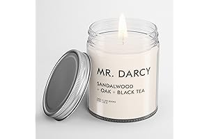 Mr. Darcy Lovers' Candle: An Aromatic Escape for Bookworms
