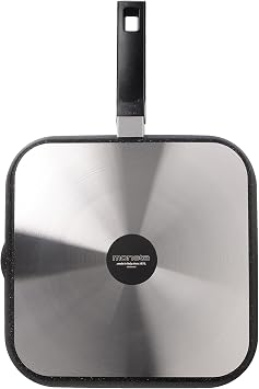 Moneta Square Grill Pan 28 x 28 cm, Aluminum, Black (0008651428)
