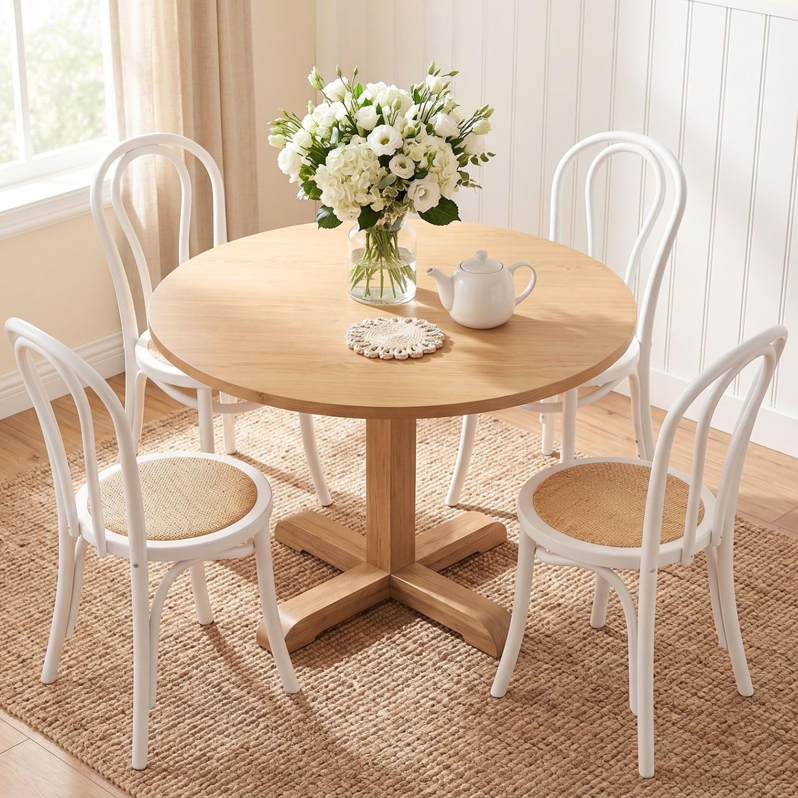 Amazon.com - Janoray Bentwood Dining Chairs Set of 6 Handcrafted