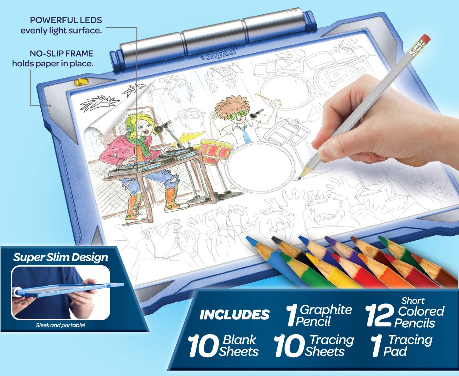 crayola light up tracing pad extra sheets