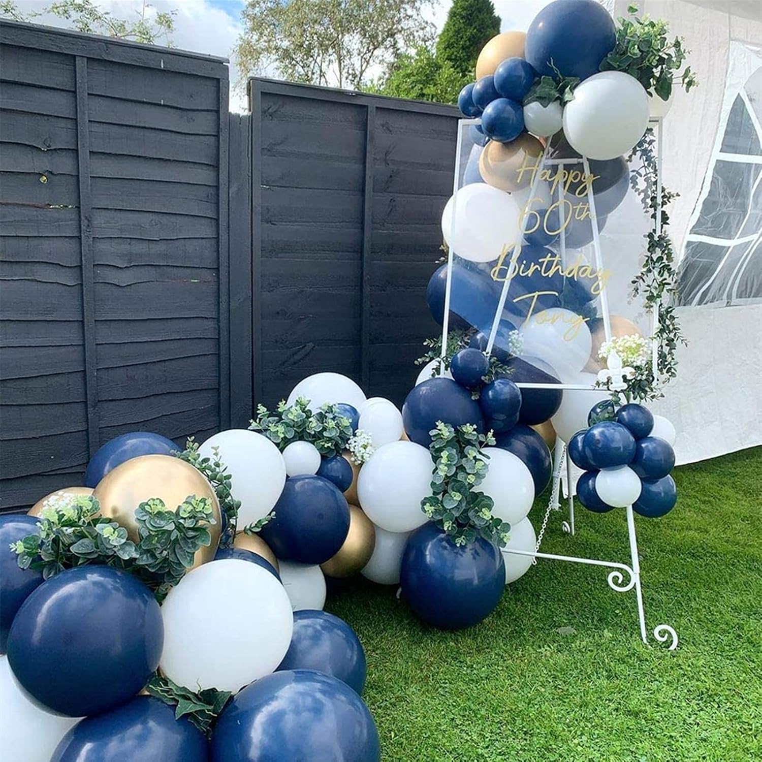 12 Pcs 18 Inch Dark Blue Balloons - Thick Latex Balloons for Romantic Wedding, Birthday, Halloween, Christmas, Baby Shower & Carnival - Image 4