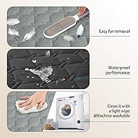 Vista 40 de gogobunny Funda de cama 100% impermeable de doble cara para perro, manta para mascotas, sofá, muebles, protector para cachorros, perros grandes