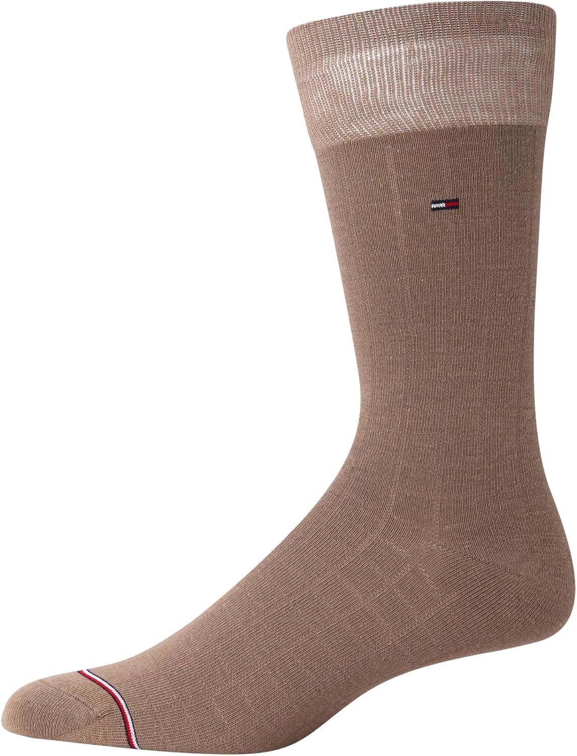 Tommy Hilfiger Mens Dress Socks - 8 Pack Lightweight Casual and Formal Everyday Crew Work Socks for Men with Reinforced Heel - Image 5