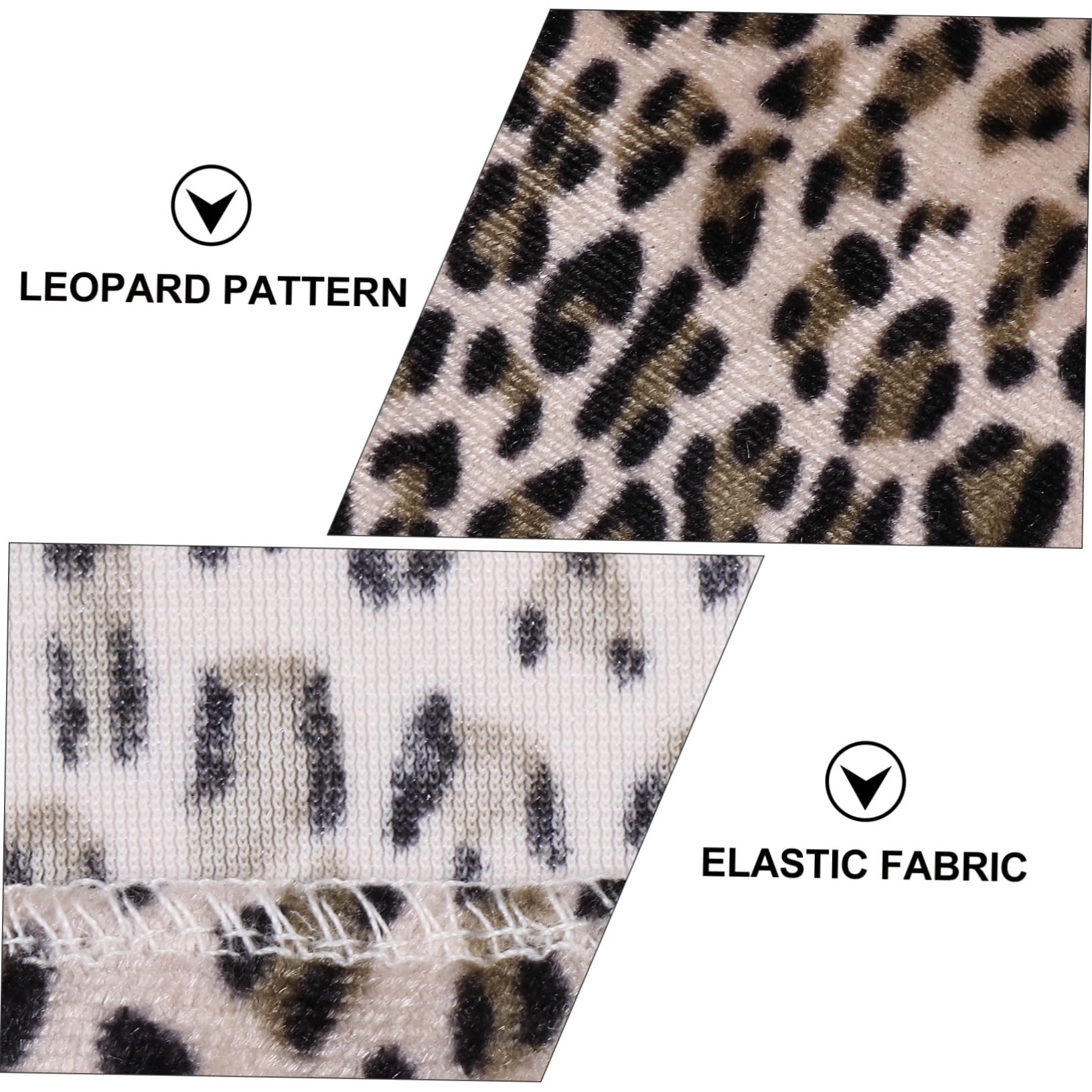 BESTYASH Gorro con Estampado De Leopardo para Niños Diadema De Bebé Gorro Recién Nacido Sombreros De Niña Recién Nacida Diadema Recién Nacida Hijab del Bebé Algodón