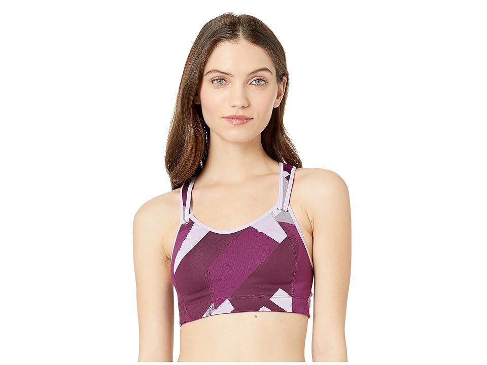 

Brooks Rebound Racer | Moving Comfort (Violet Eclipse Jacquard) Women's Bra, Purple