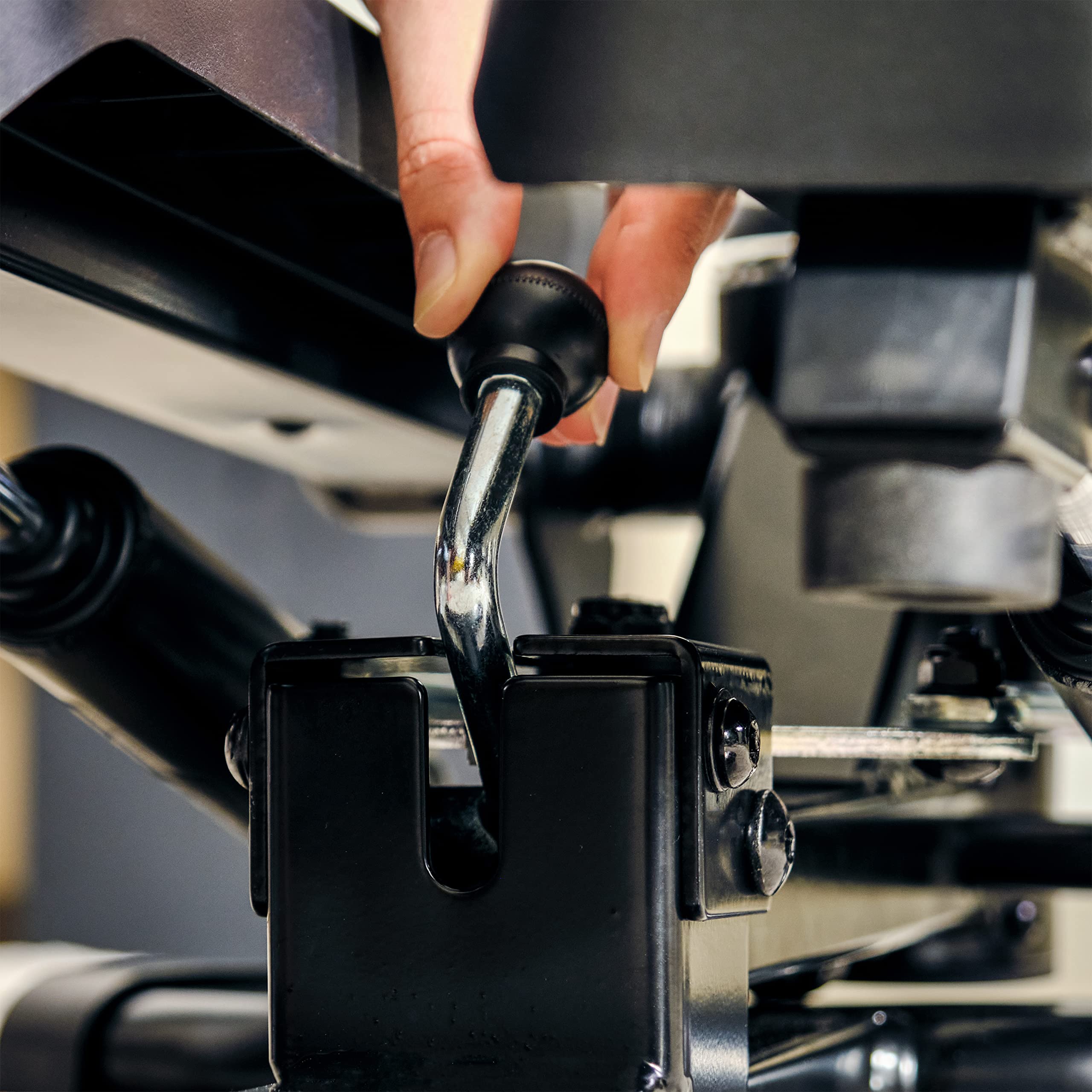 SportPlus Mini stepper 2 w 1 z opatentowaną technologią przełączania, stepper Swing i Stepper w jednym urządzeniu, do 100 kg, niezużywający się cylinder hydrauliczny