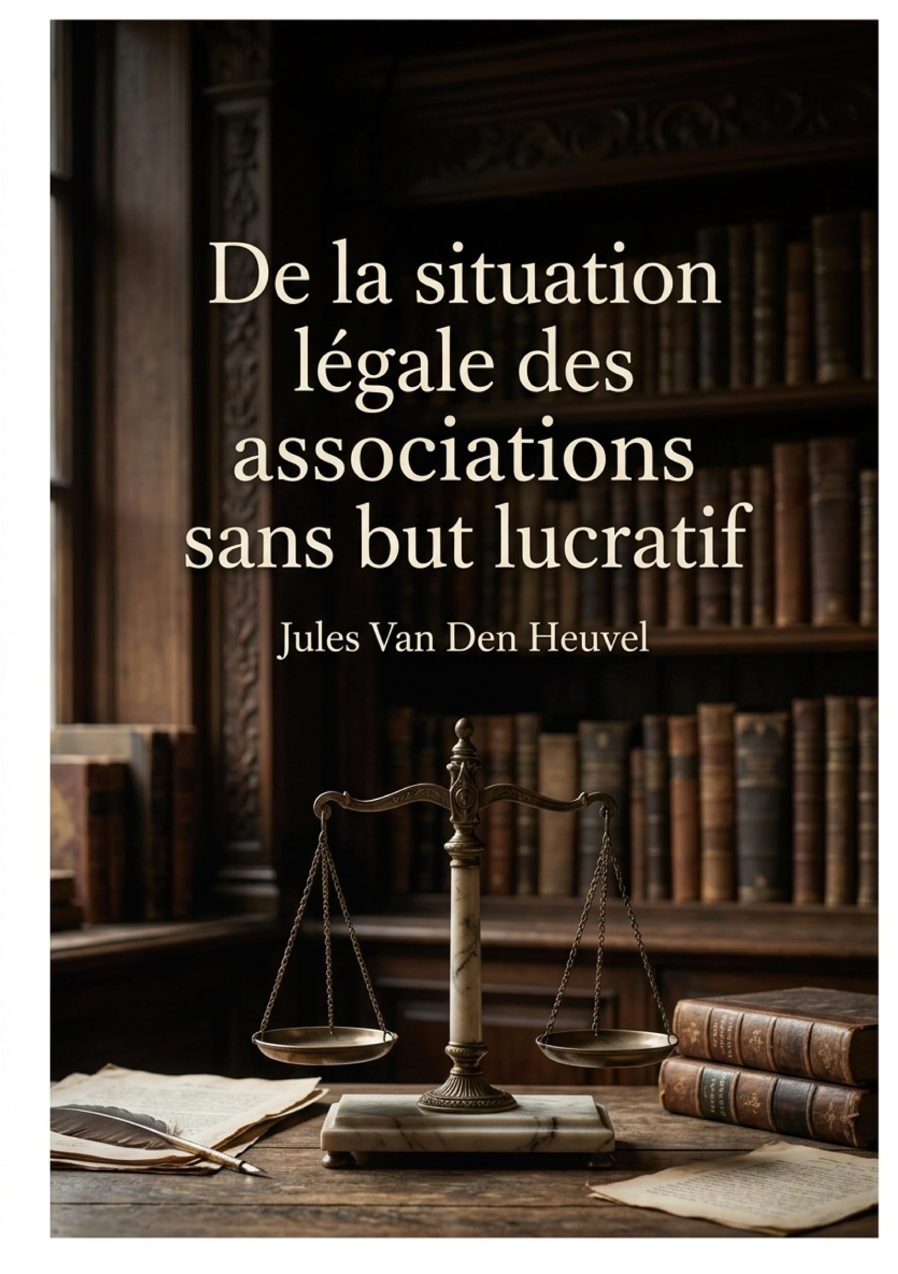 De la situation légale des associations sans but lucratif: Une analyse juridique des associations sans but lucratif en France et en Belgique par Jules Van Den Heuvel.