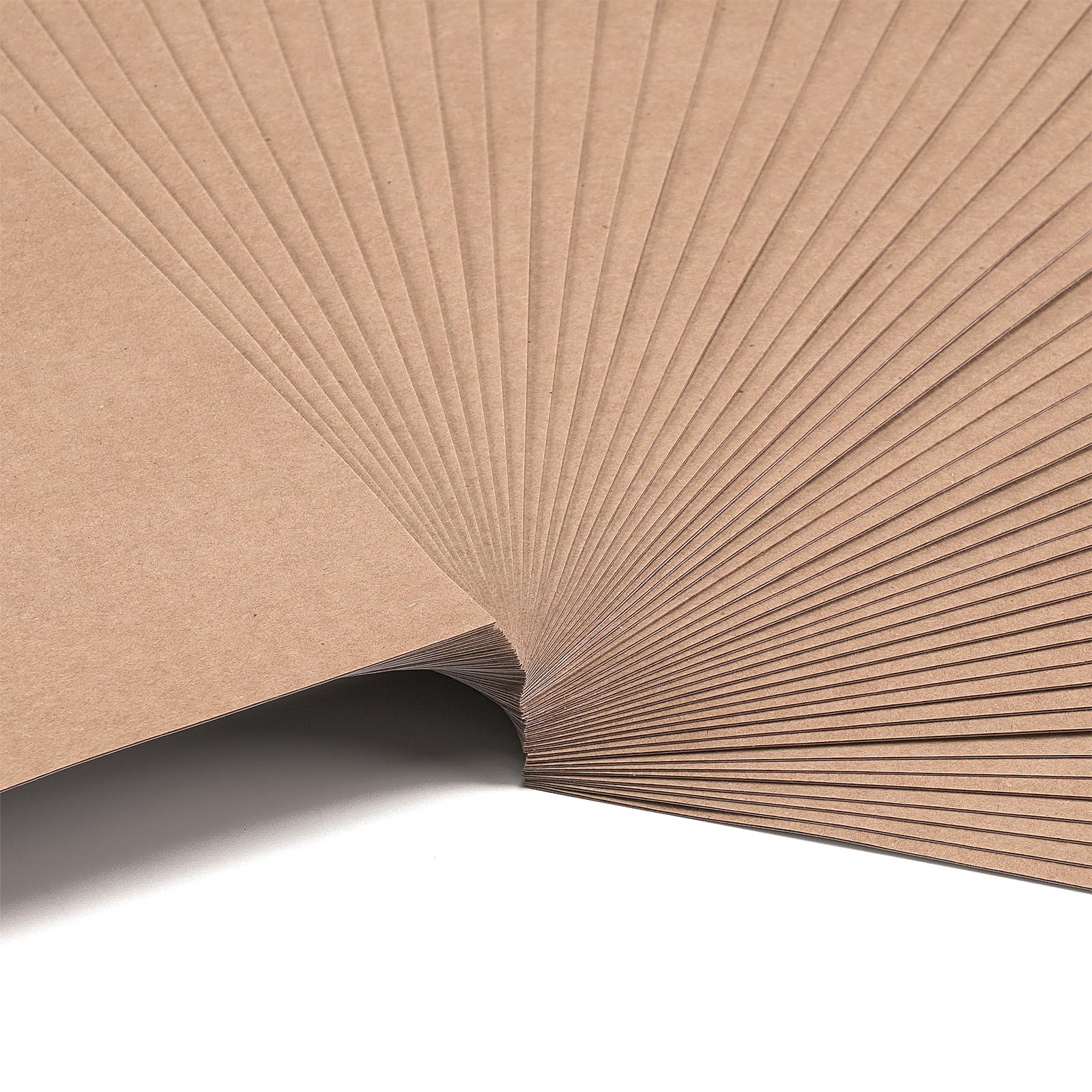 Florence Selbstklebend Cardstock Kraft (Braun) - Bastelpapier 30,5 x 30,5 cm Farbenmix - 50 - Bedruckbares Papier - Karten Basteln, Scrapbooking und Hobbyprojekte - 216 gsm