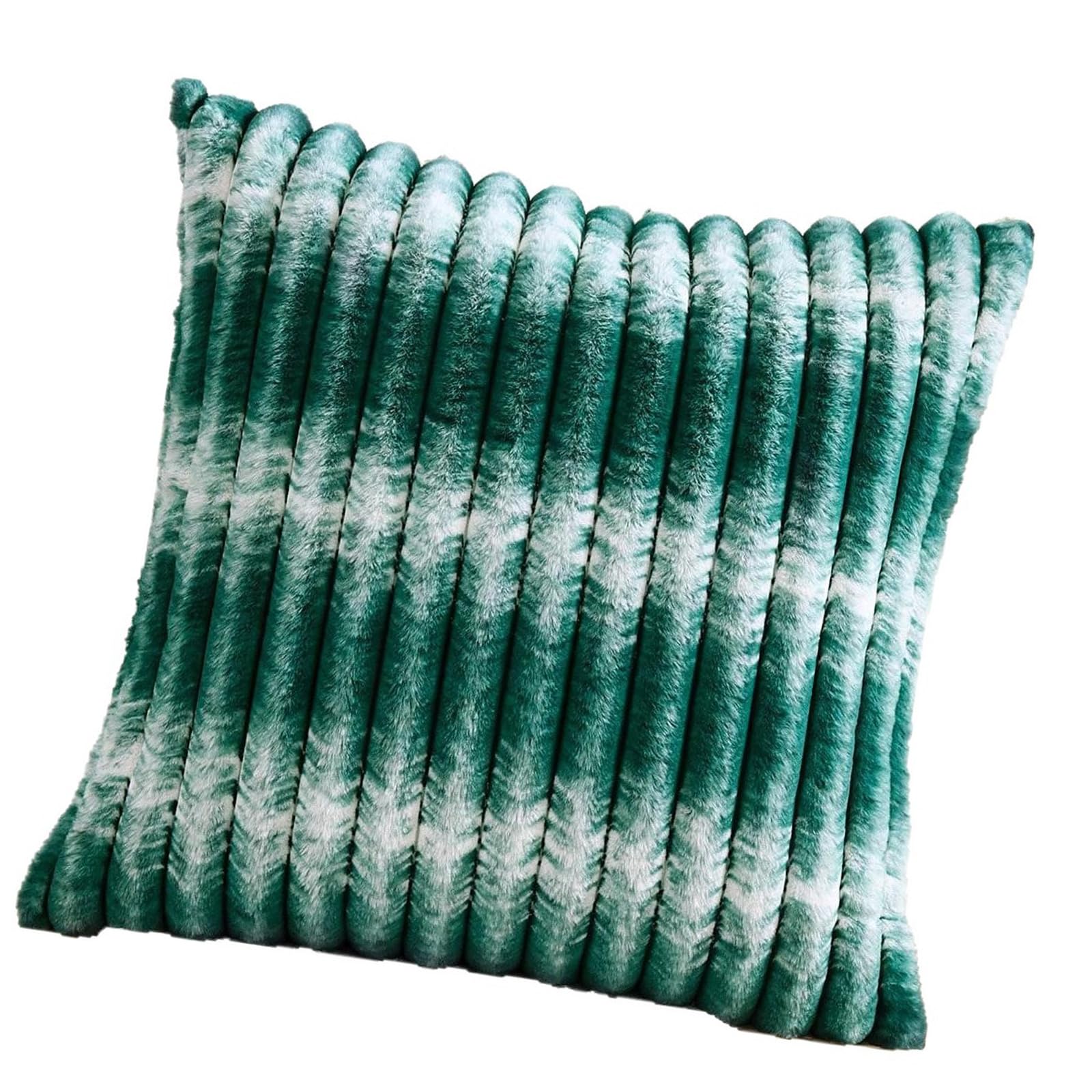 Hsioluted Imitation Hair Cushion Cover 45x45cm Comfortable Materials for Living Room Bedroom Imitation Rabbits Hair Pillow Cover