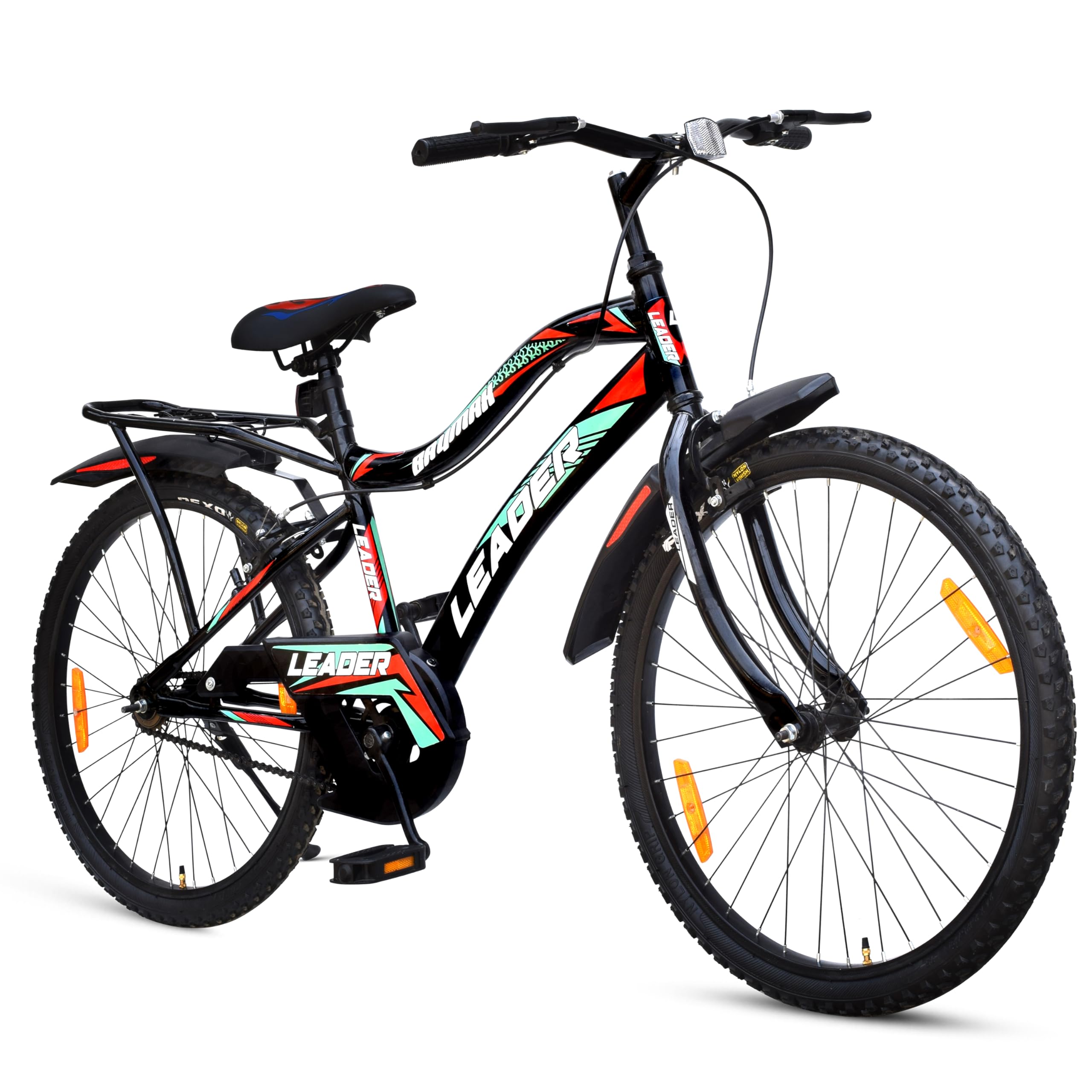 Leader Baymax 26T IBC Mountain Bicycle/Bike Without Gear Single Speed for Men - Ideal for 10+ Years